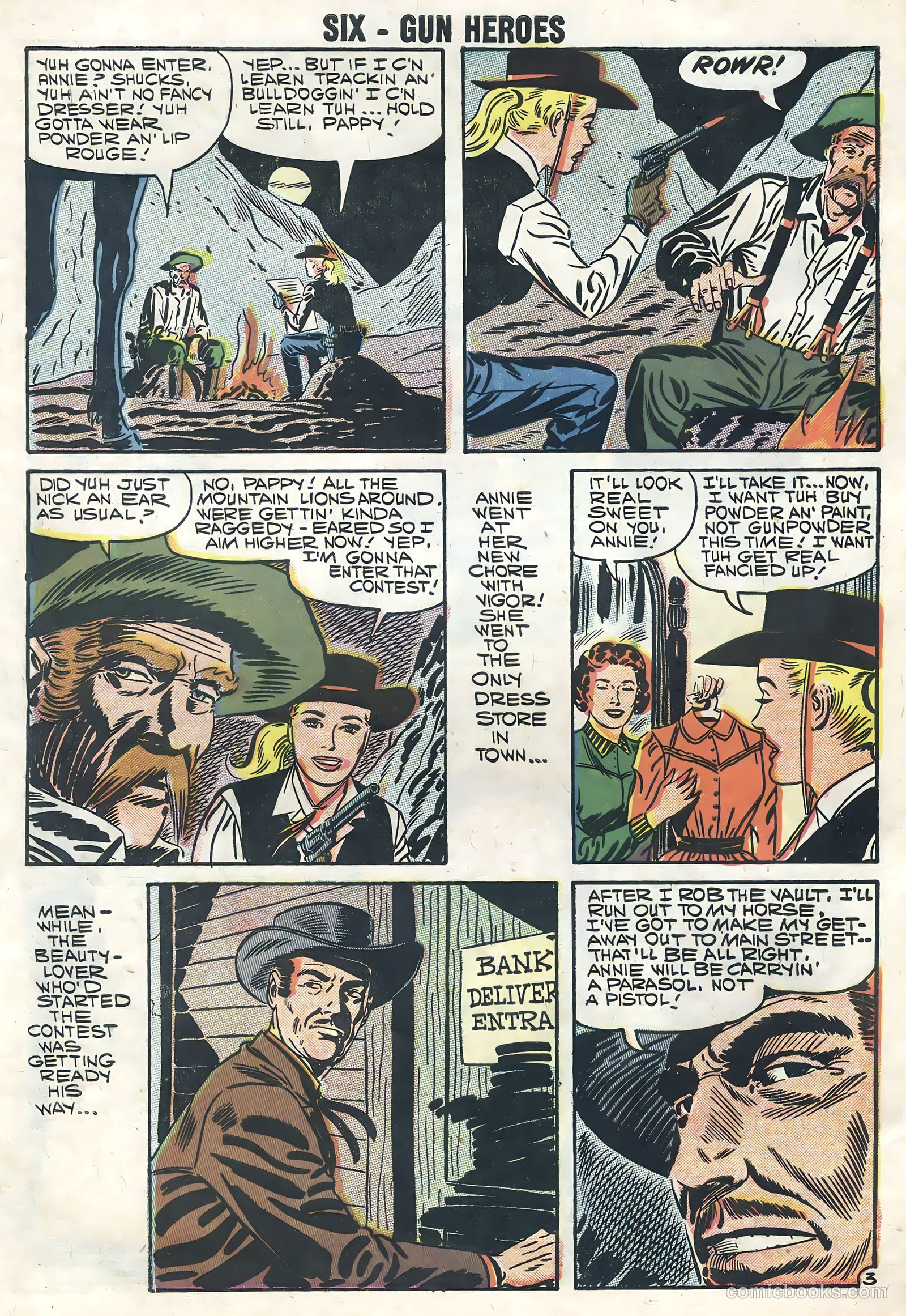 Six-Gun Heroes #46 (1958) — page 30 of 36