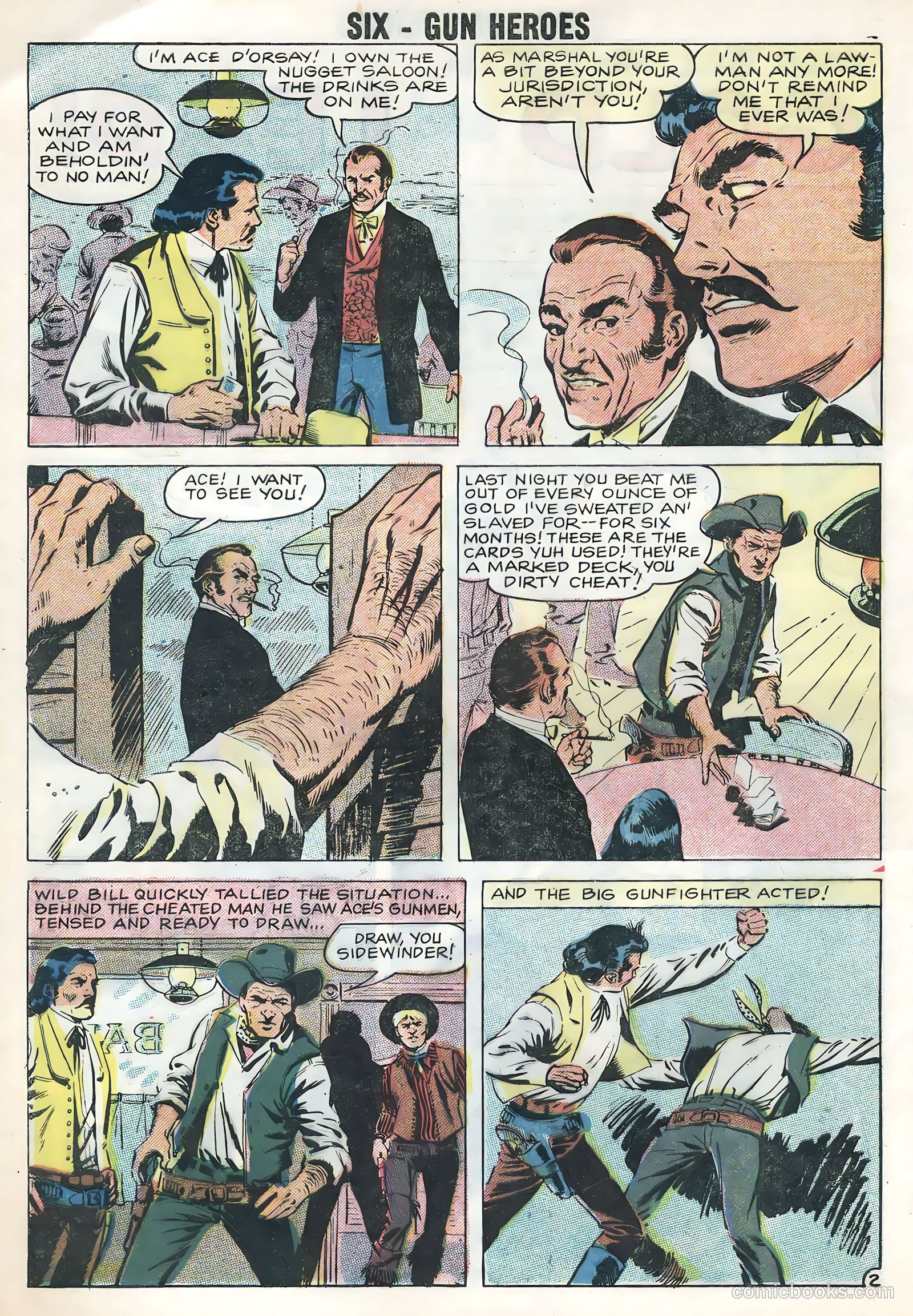 Six-Gun Heroes #47 (1958) — page 4 of 36