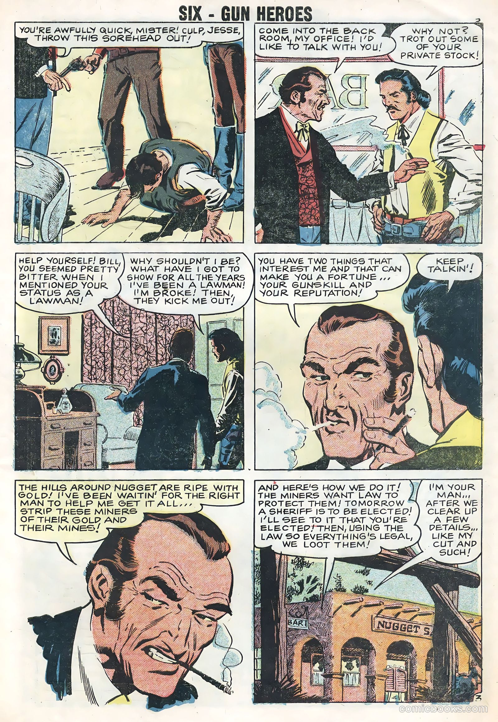 Six-Gun Heroes #47 (1958) — page 5 of 36