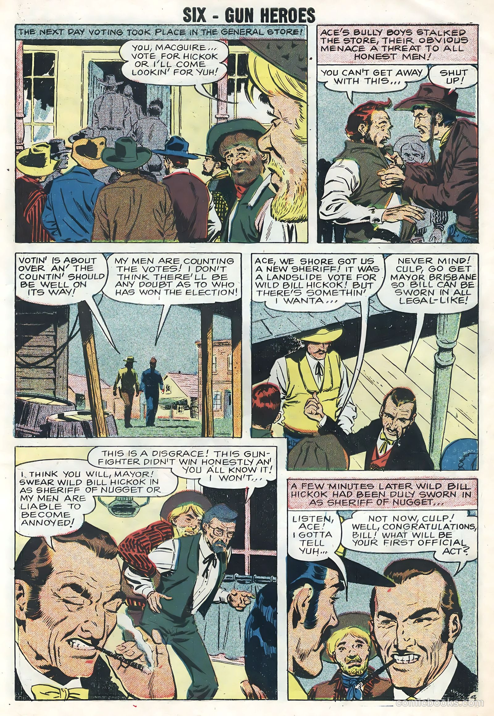 Six-Gun Heroes #47 (1958) — page 7 of 36