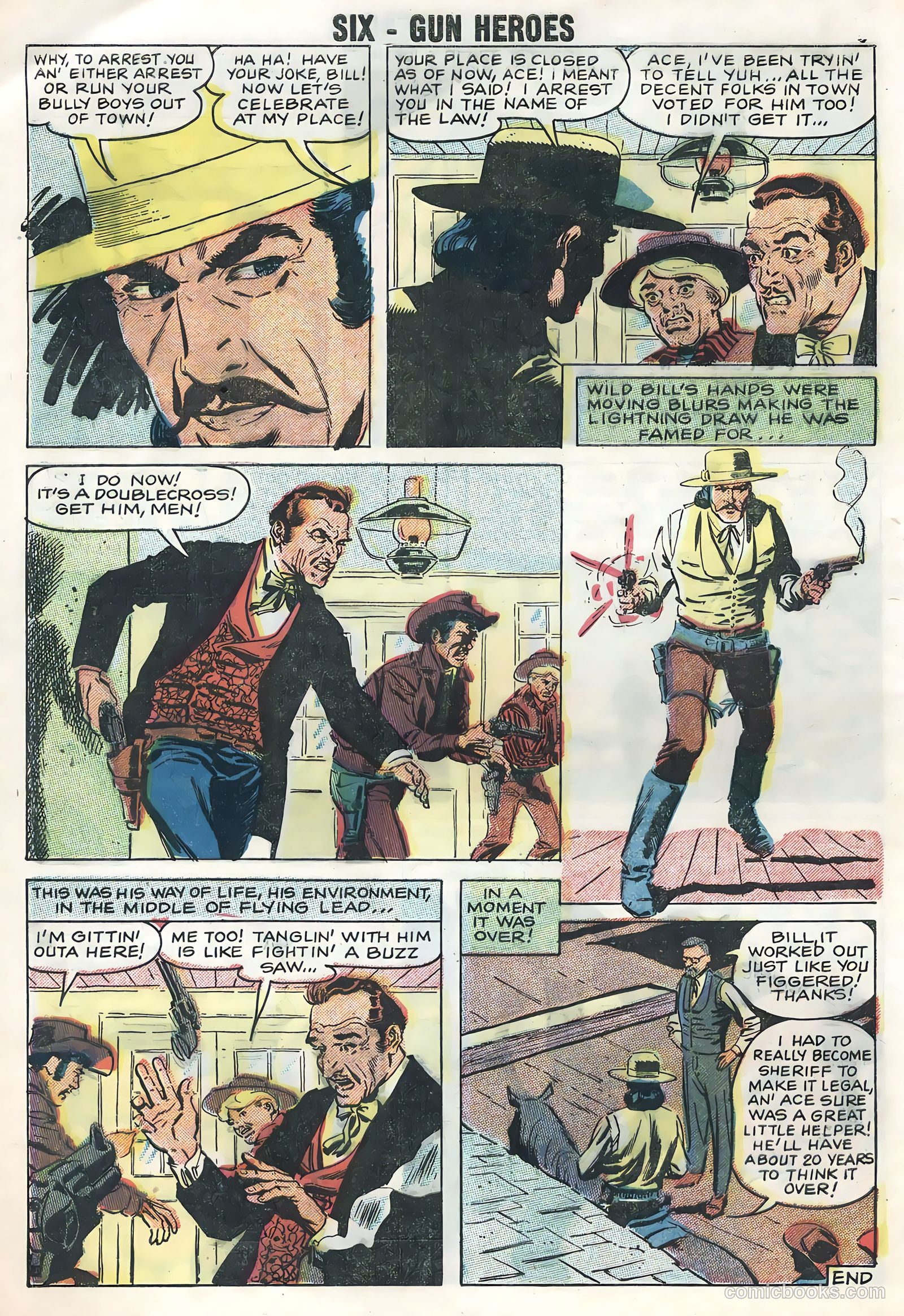 Six-Gun Heroes #47 (1958) — page 8 of 36