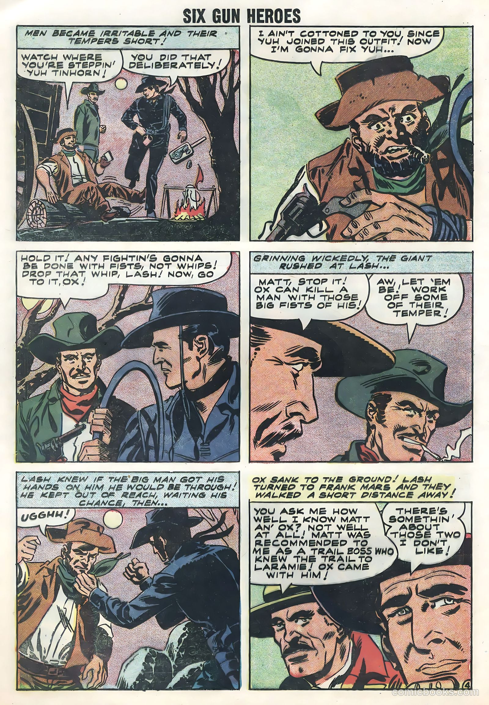 Six-Gun Heroes #47 (1958) — page 12 of 36
