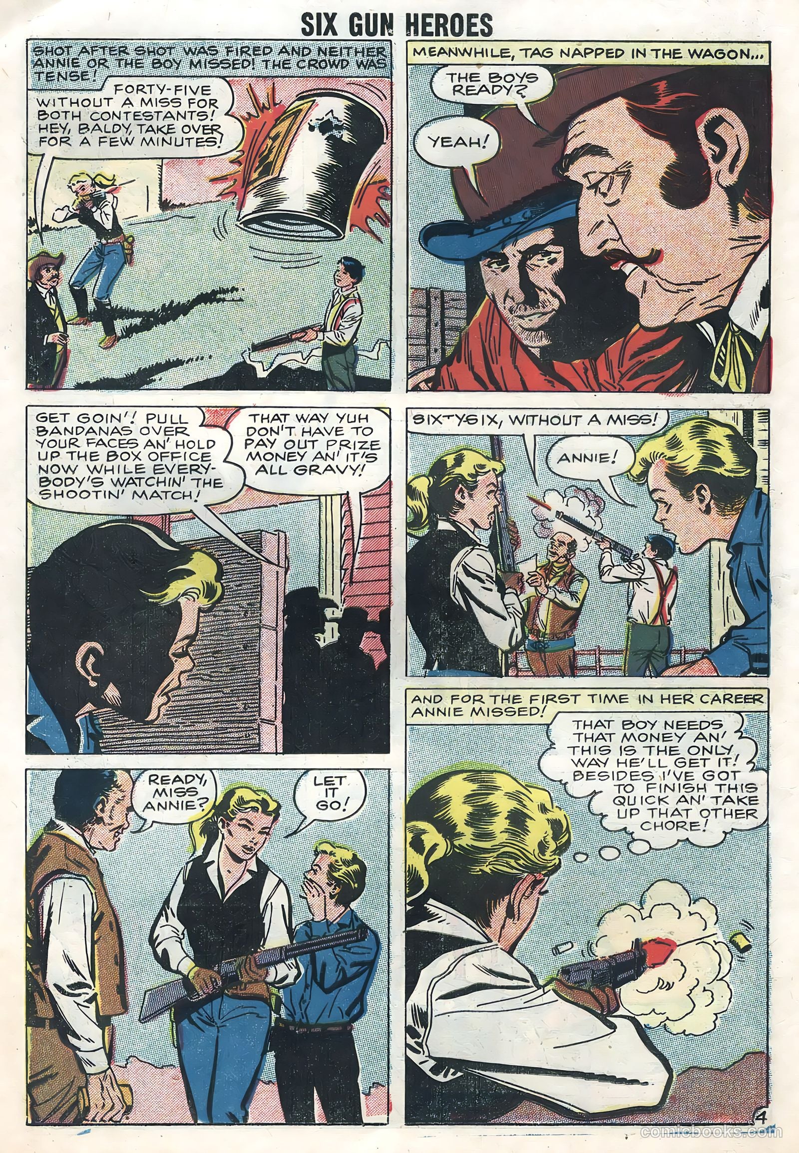 Six-Gun Heroes #47 (1958) — page 18 of 36
