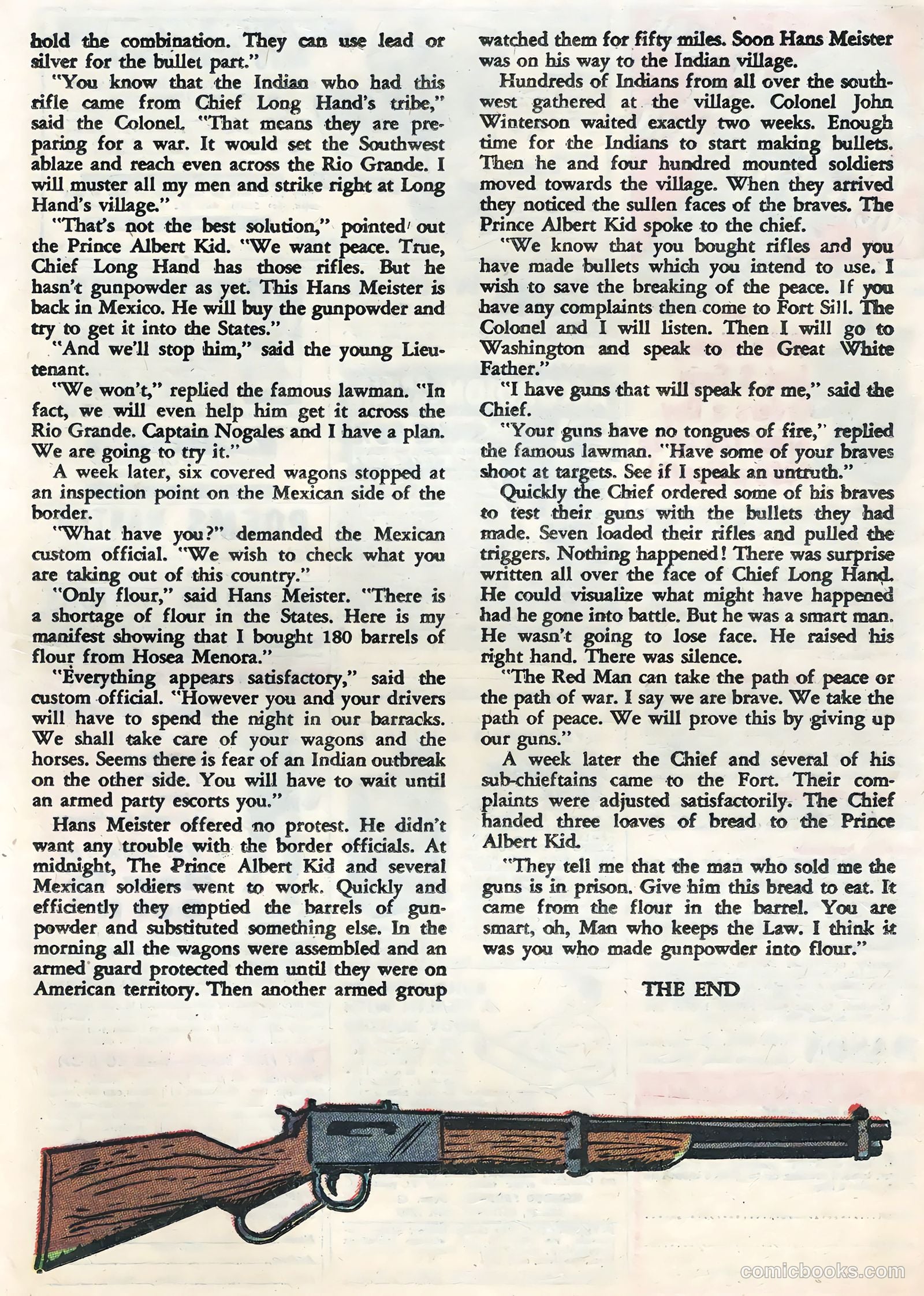 Six-Gun Heroes #47 (1958) — page 21 of 36