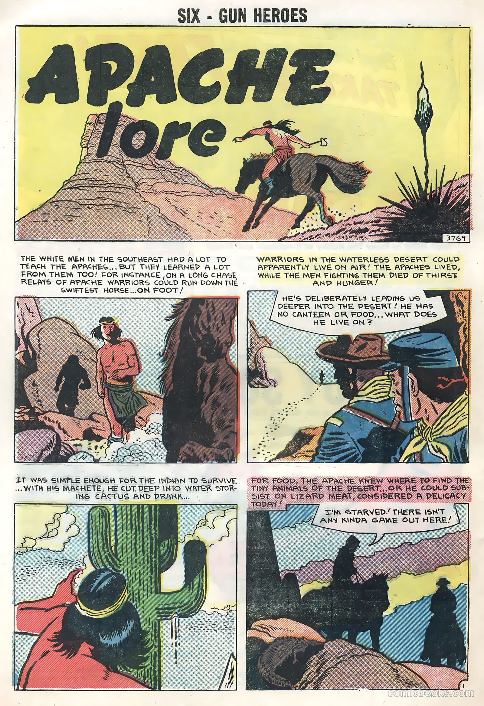 Six-Gun Heroes #47 (1958) — page 32 of 36