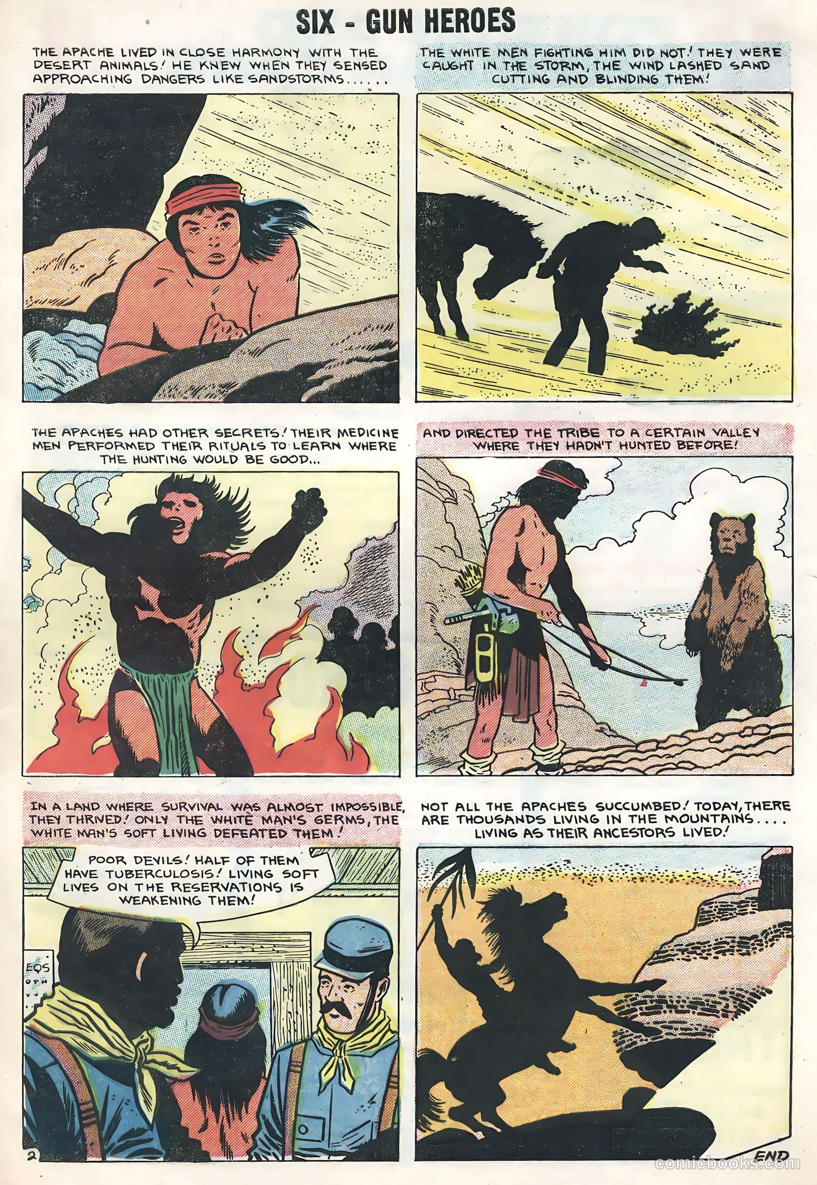 Six-Gun Heroes #47 (1958) — page 33 of 36