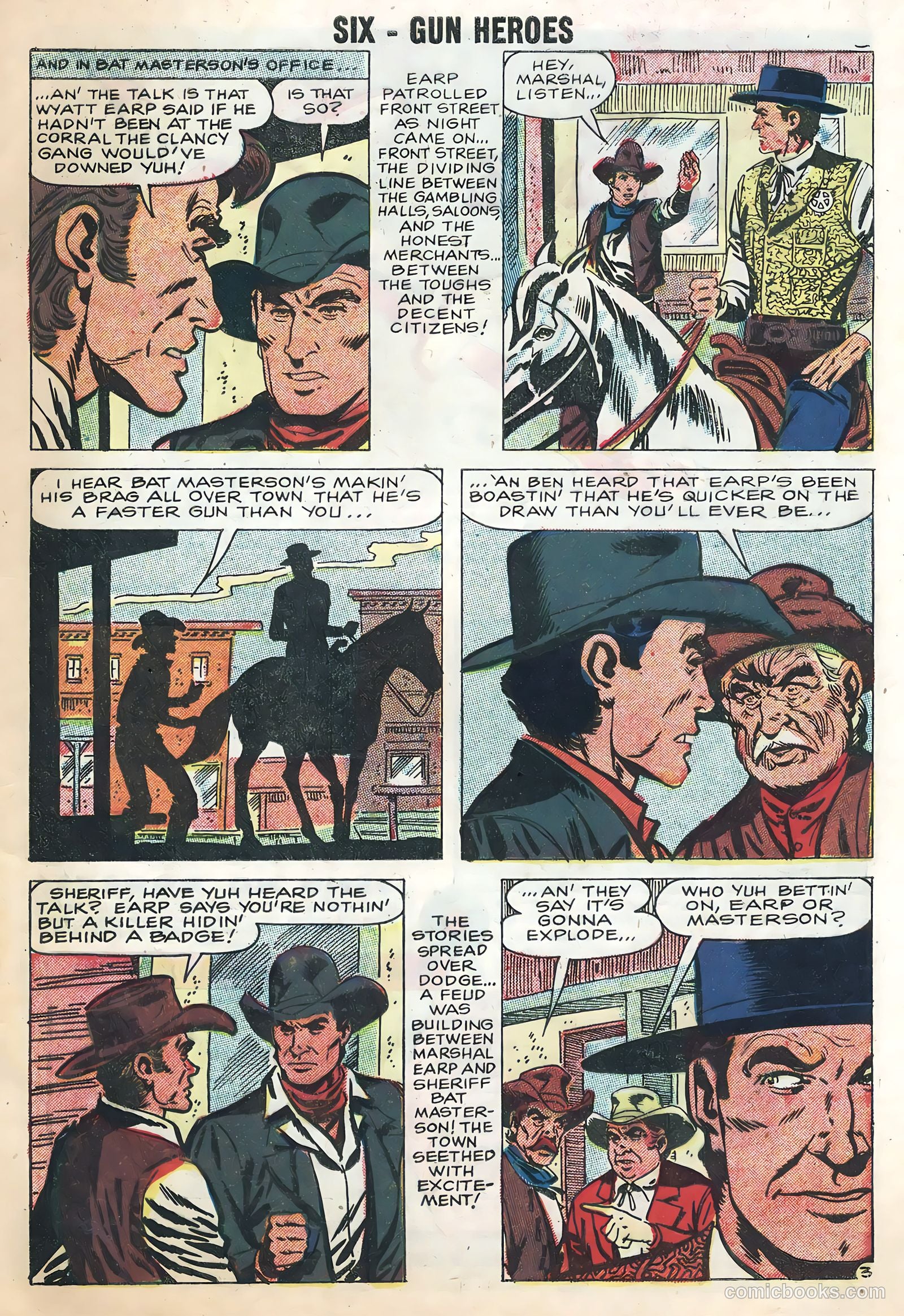 Six-Gun Heroes #48 (1958) — page 5 of 36
