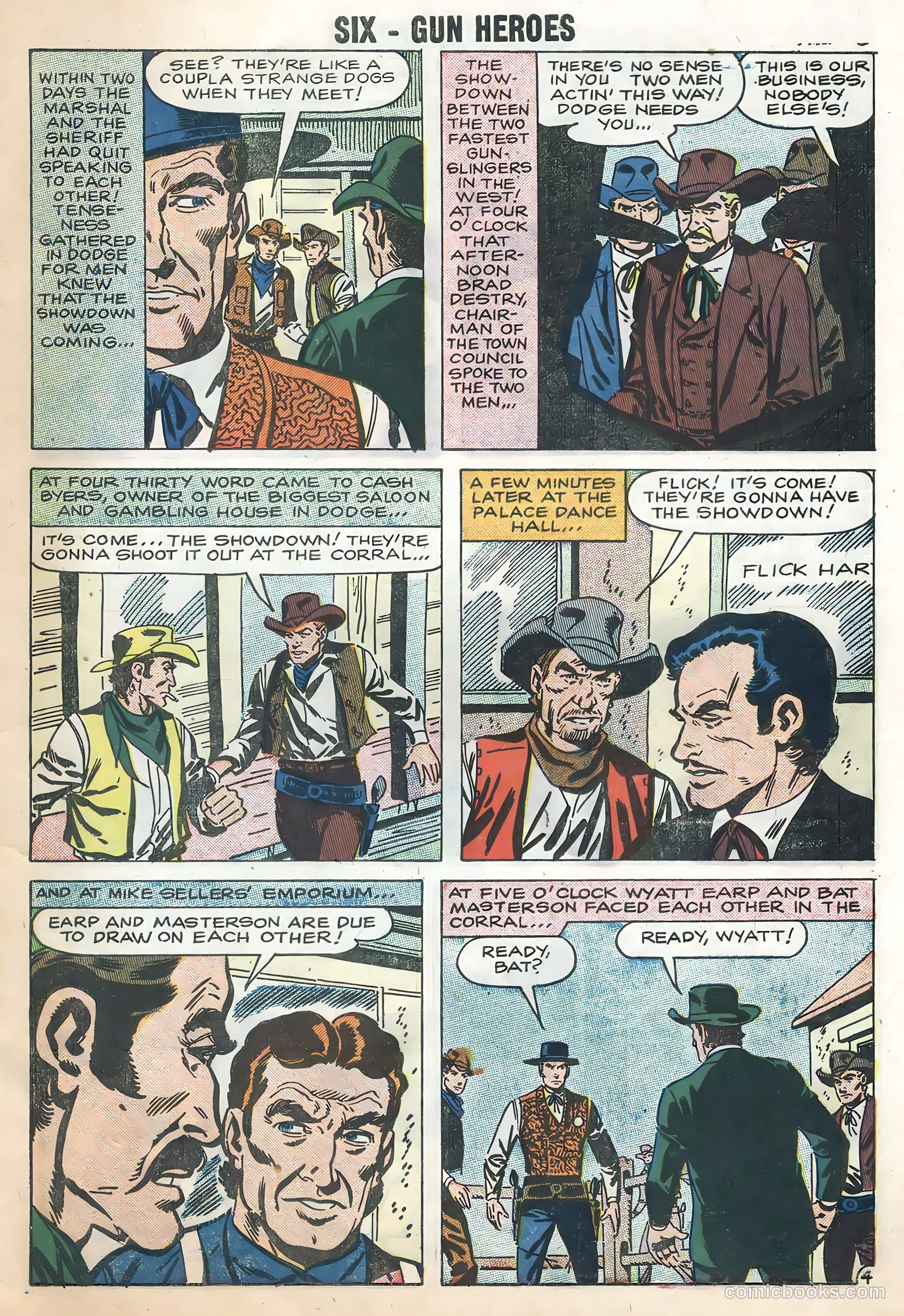 Six-Gun Heroes #48 (1958) — page 7 of 36