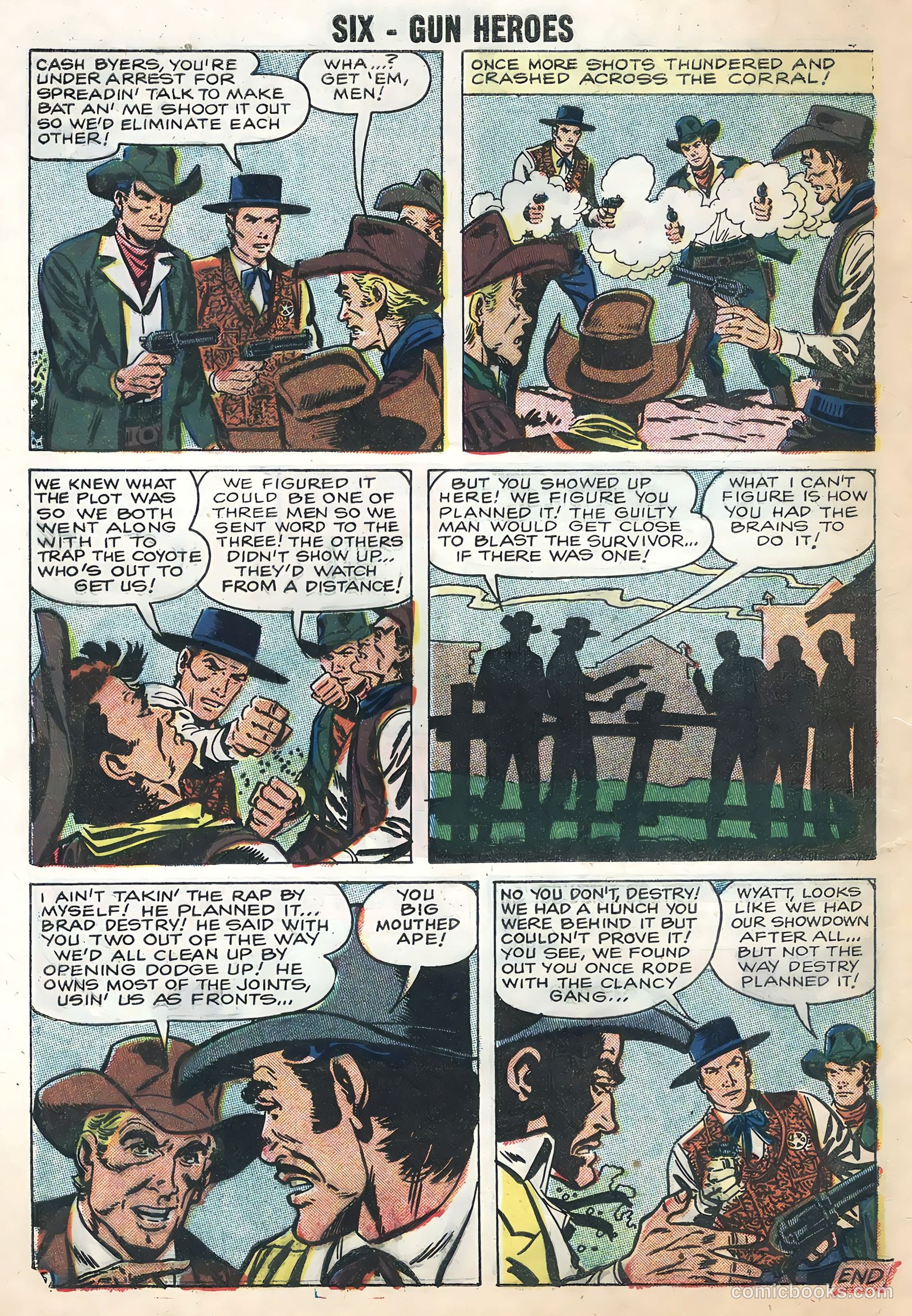 Six-Gun Heroes #48 (1958) — page 8 of 36