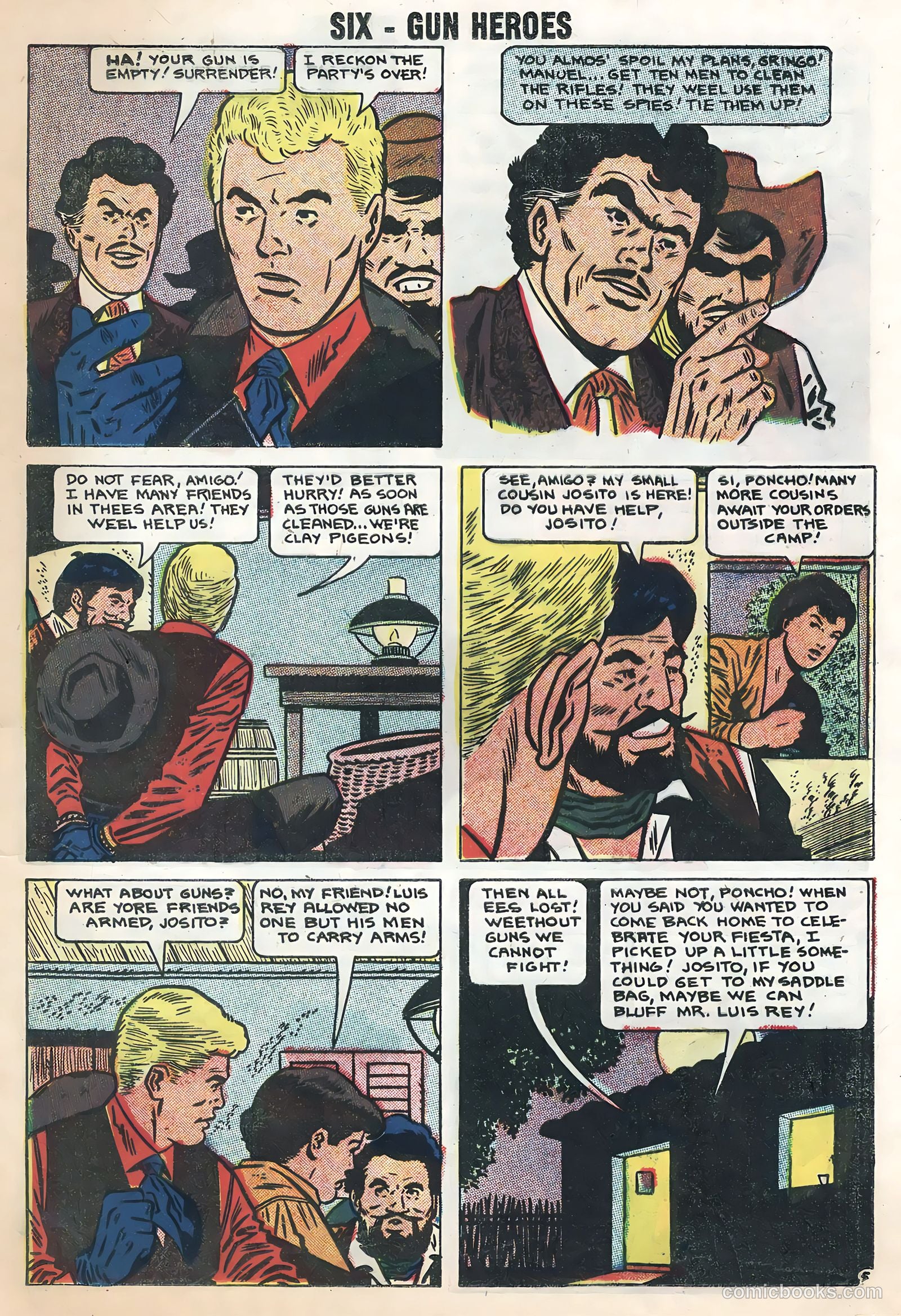 Six-Gun Heroes #48 (1958) — page 13 of 36