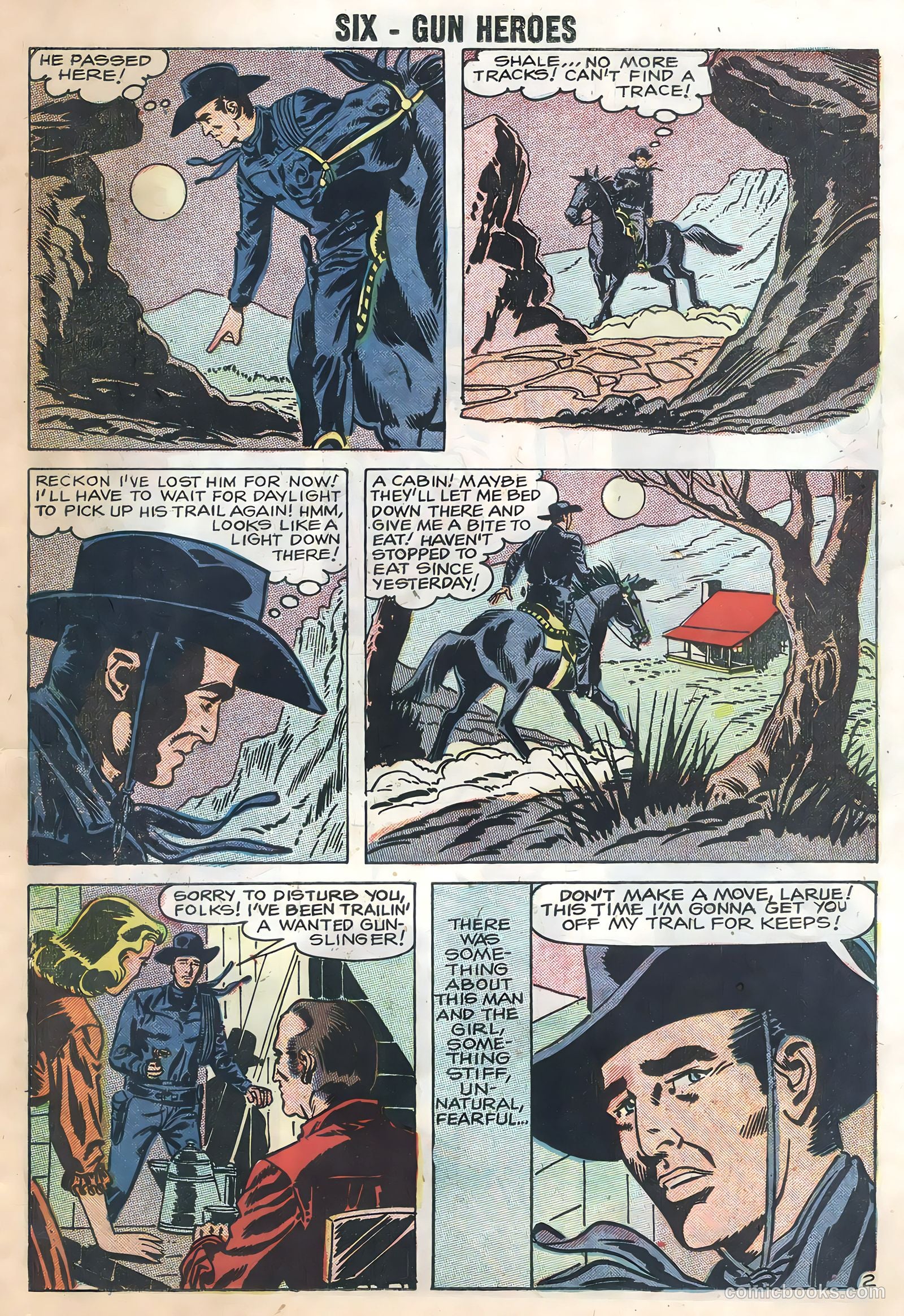 Six-Gun Heroes #48 (1958) — page 19 of 36