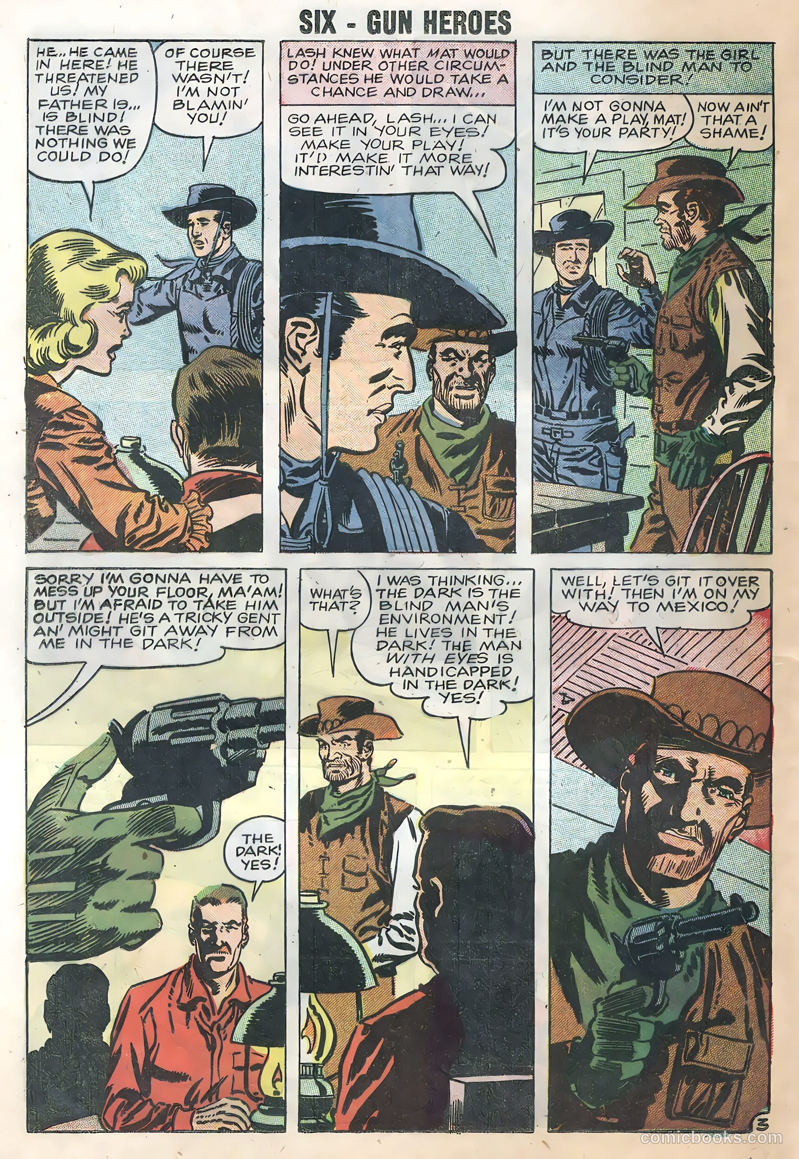 Six-Gun Heroes #48 (1958) — page 20 of 36