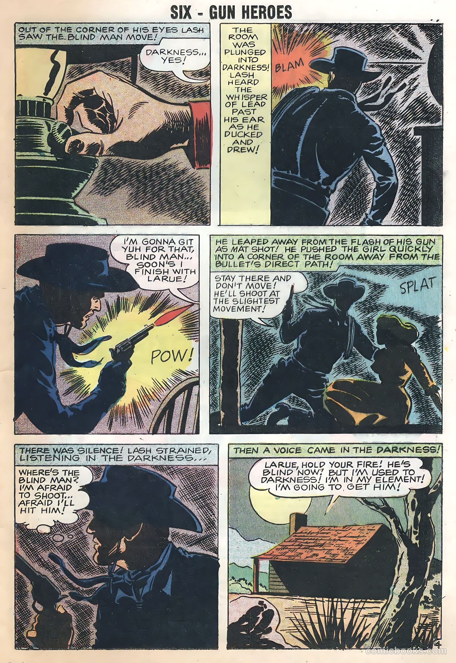 Six-Gun Heroes #48 (1958) — page 21 of 36