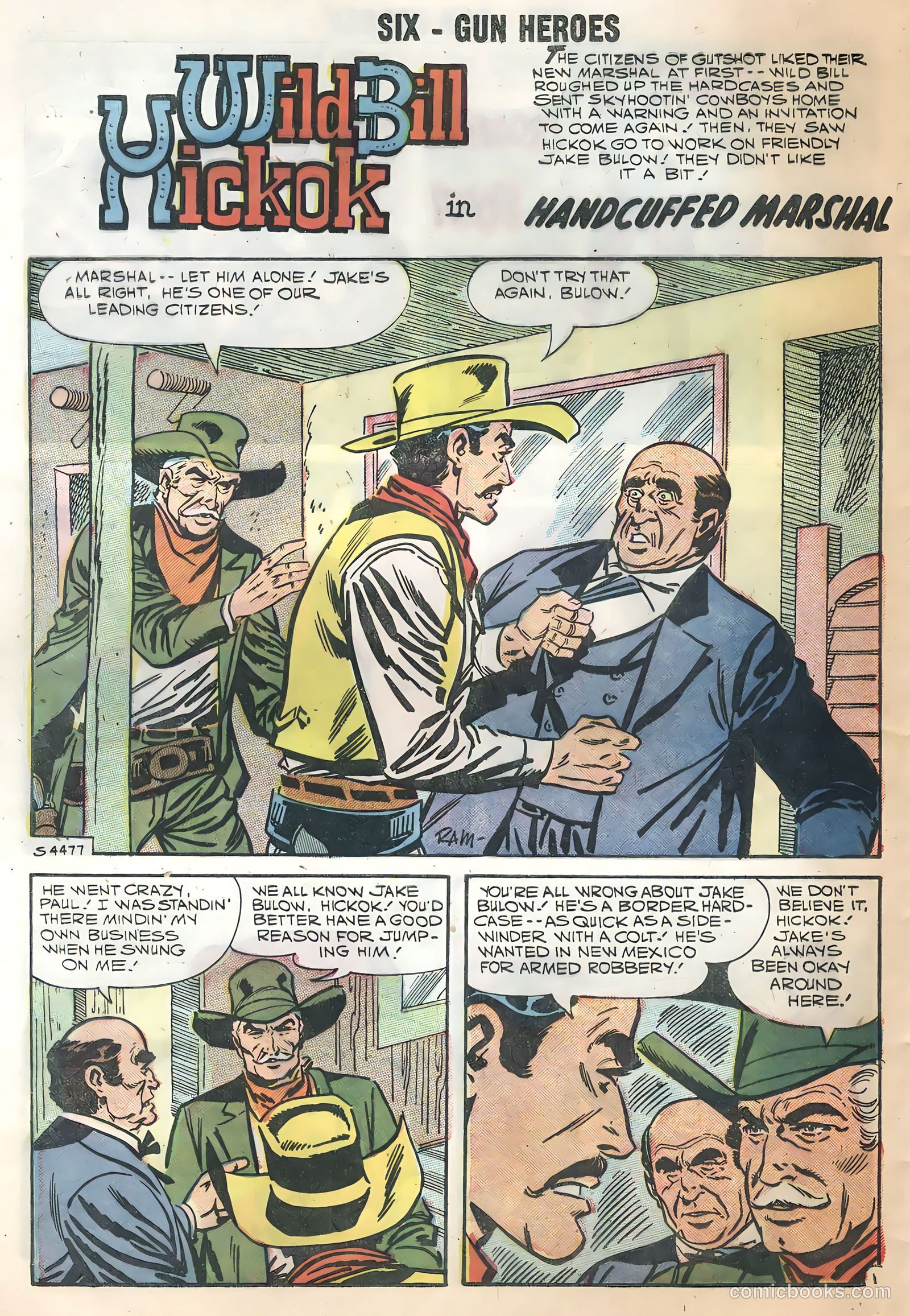 Six-Gun Heroes #48 (1958) — page 24 of 36
