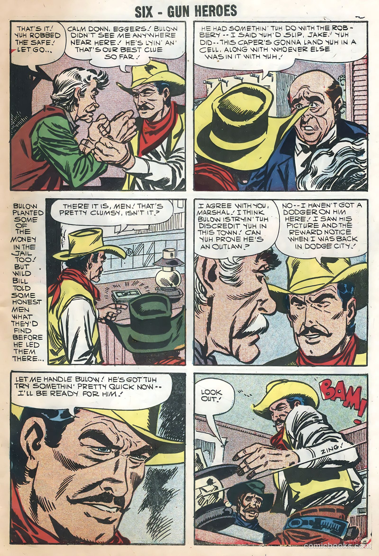Six-Gun Heroes #48 (1958) — page 27 of 36