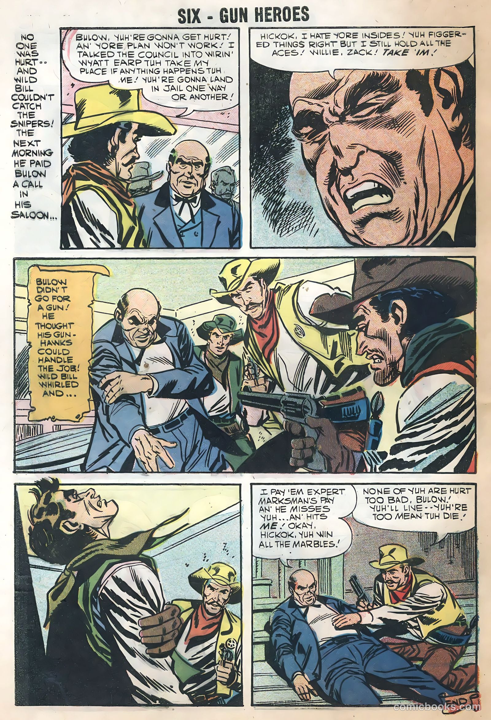 Six-Gun Heroes #48 (1958) — page 28 of 36