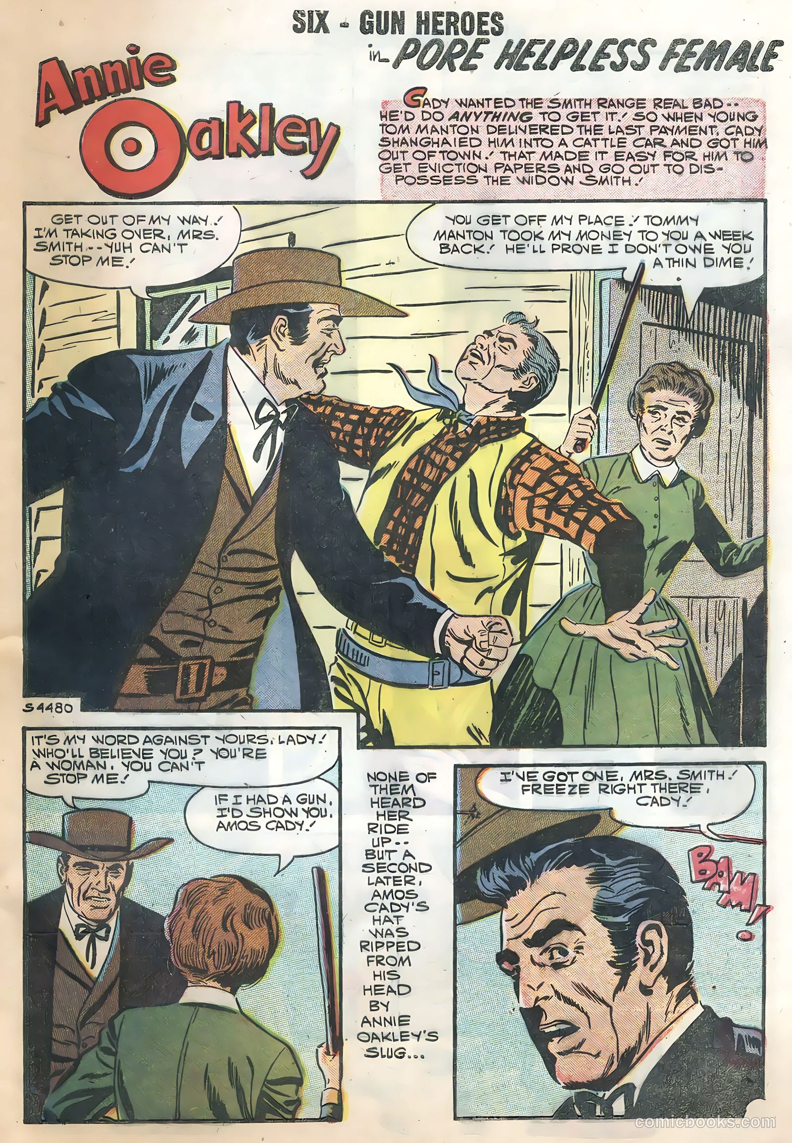 Six-Gun Heroes #48 (1958) — page 29 of 36