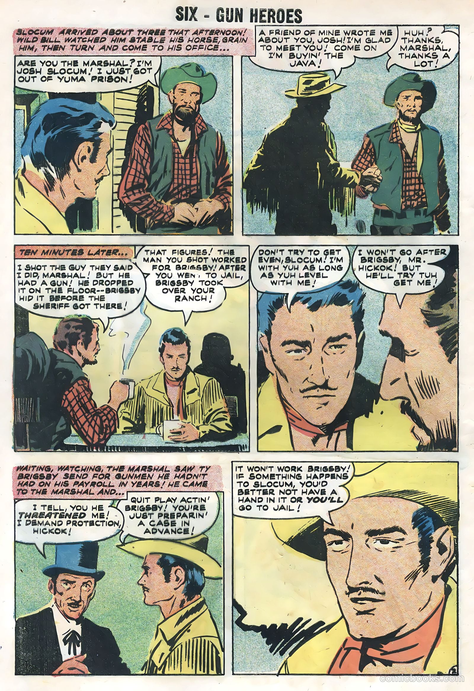 Six-Gun Heroes #49 (1958) — page 4 of 36