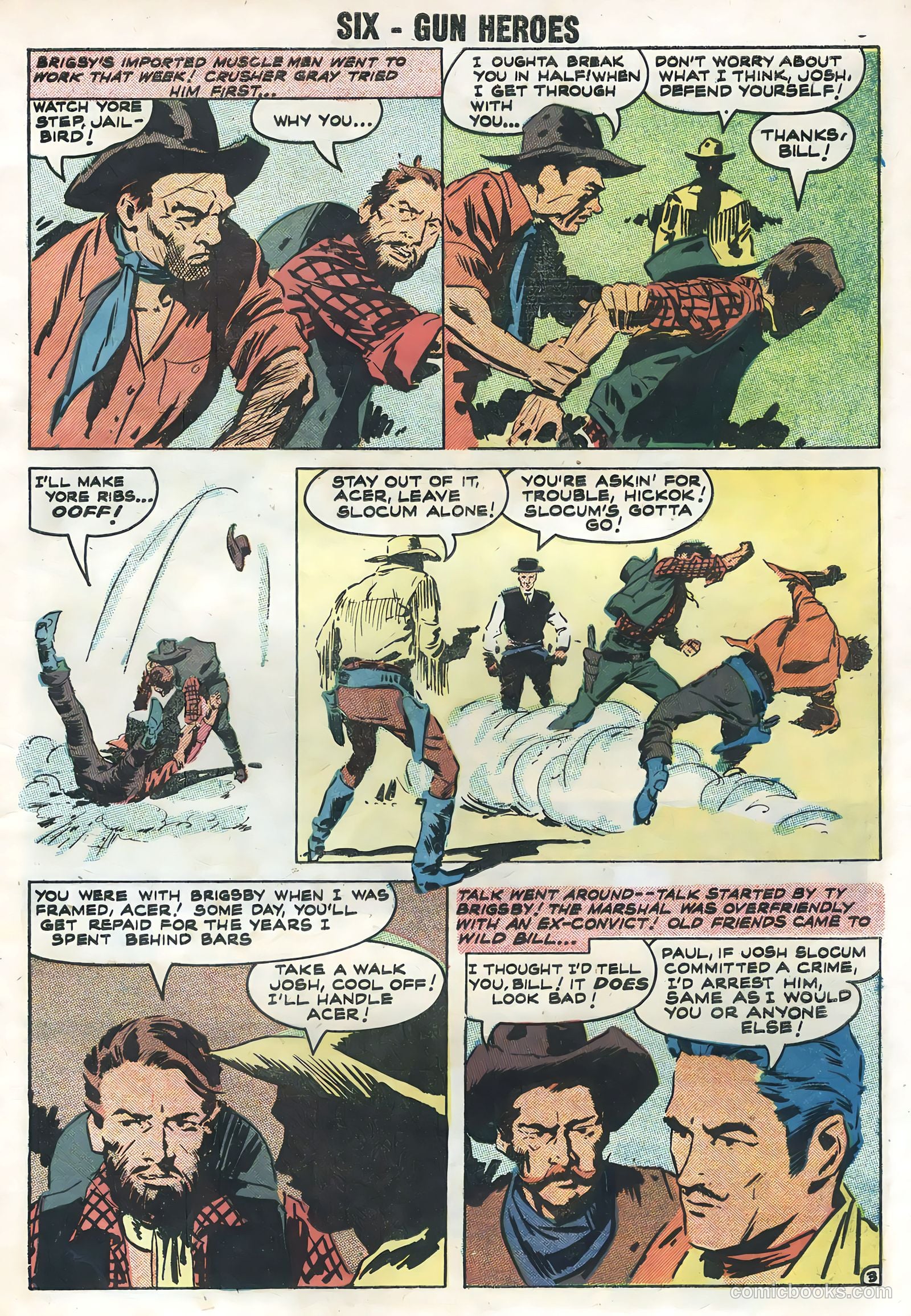 Six-Gun Heroes #49 (1958) — page 5 of 36
