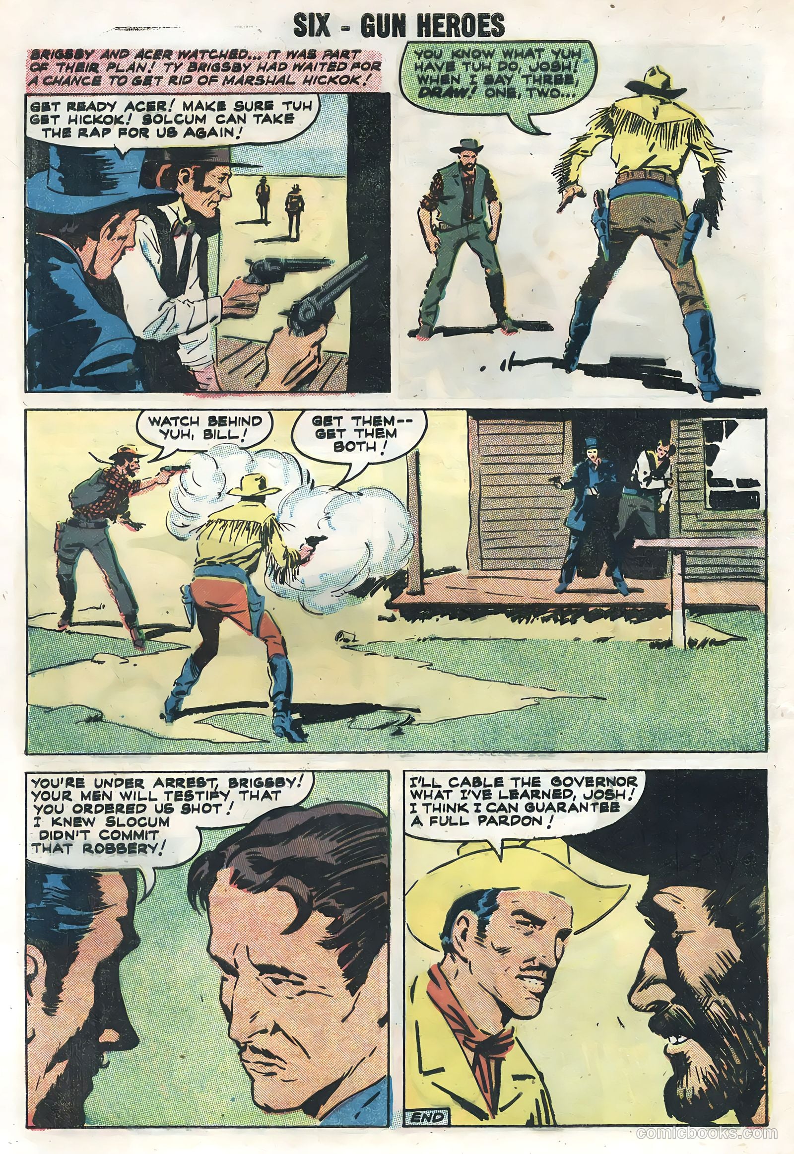 Six-Gun Heroes #49 (1958) — page 8 of 36