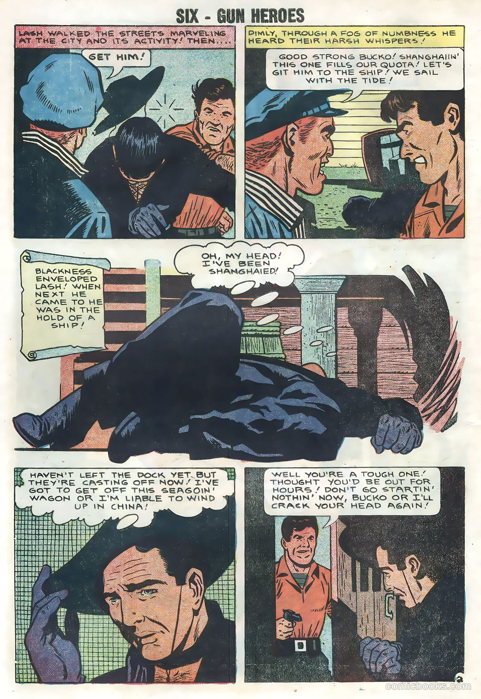 Six-Gun Heroes #49 (1958) — page 10 of 36