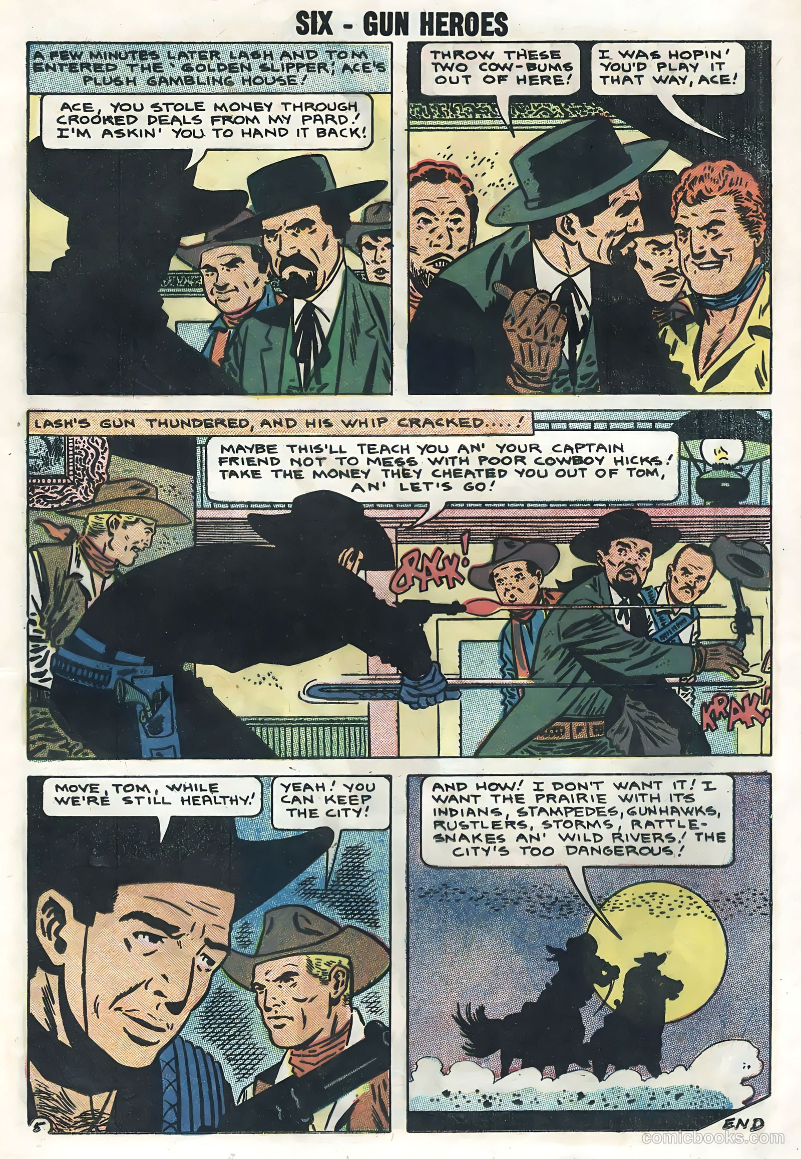 Six-Gun Heroes #49 (1958) — page 13 of 36
