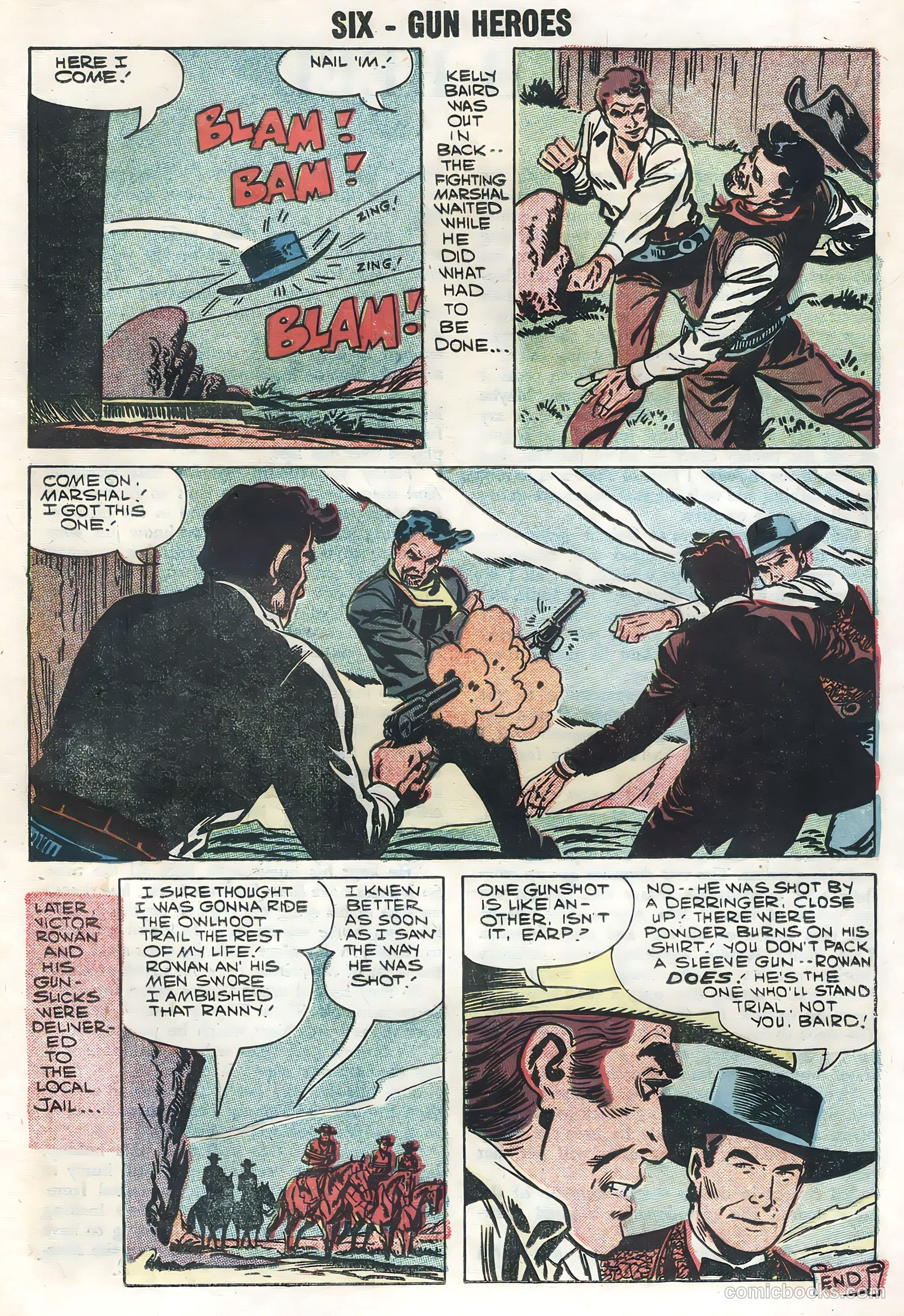 Six-Gun Heroes #49 (1958) — page 19 of 36