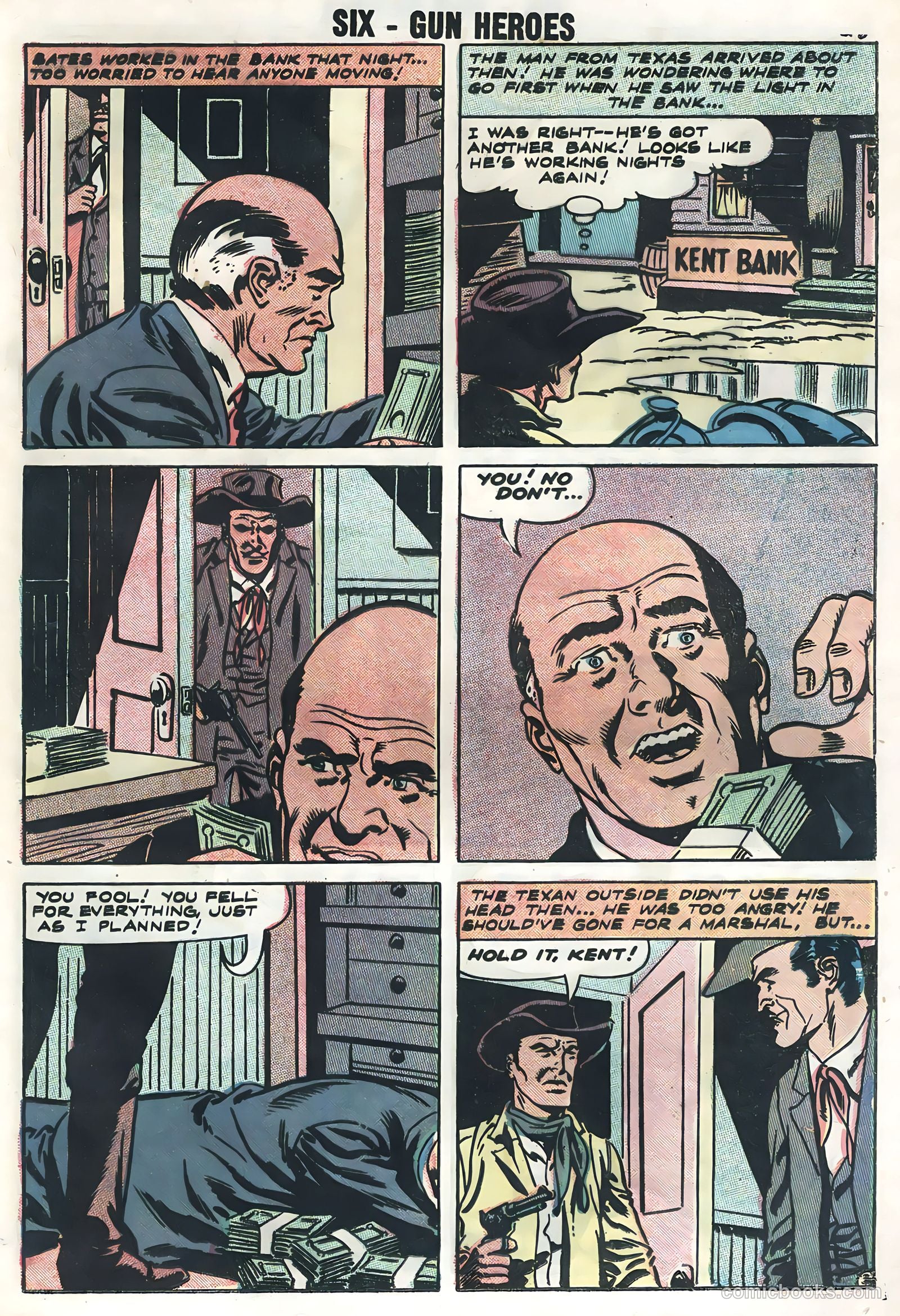 Six-Gun Heroes #49 (1958) — page 25 of 36