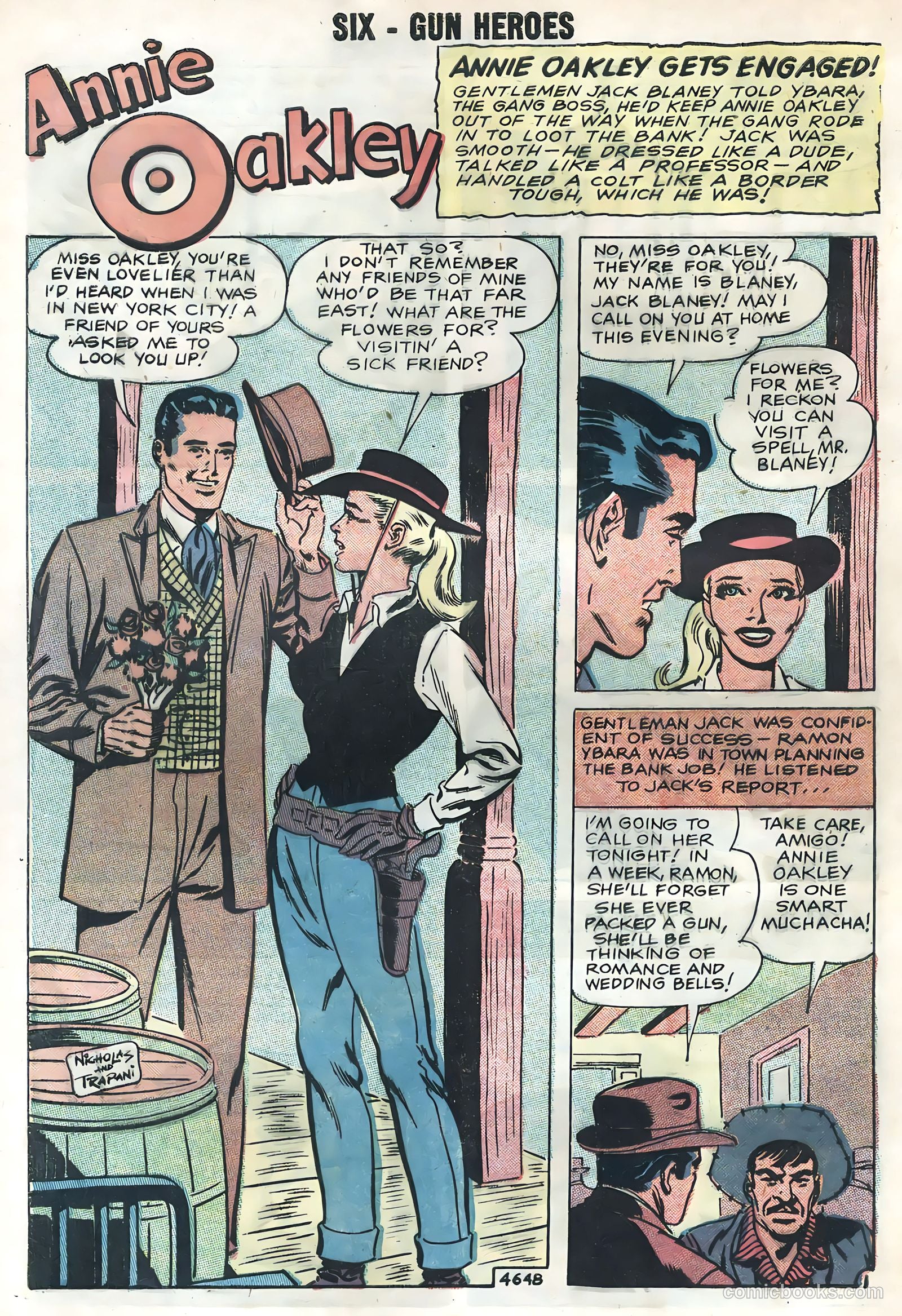Six-Gun Heroes #49 (1958) — page 28 of 36