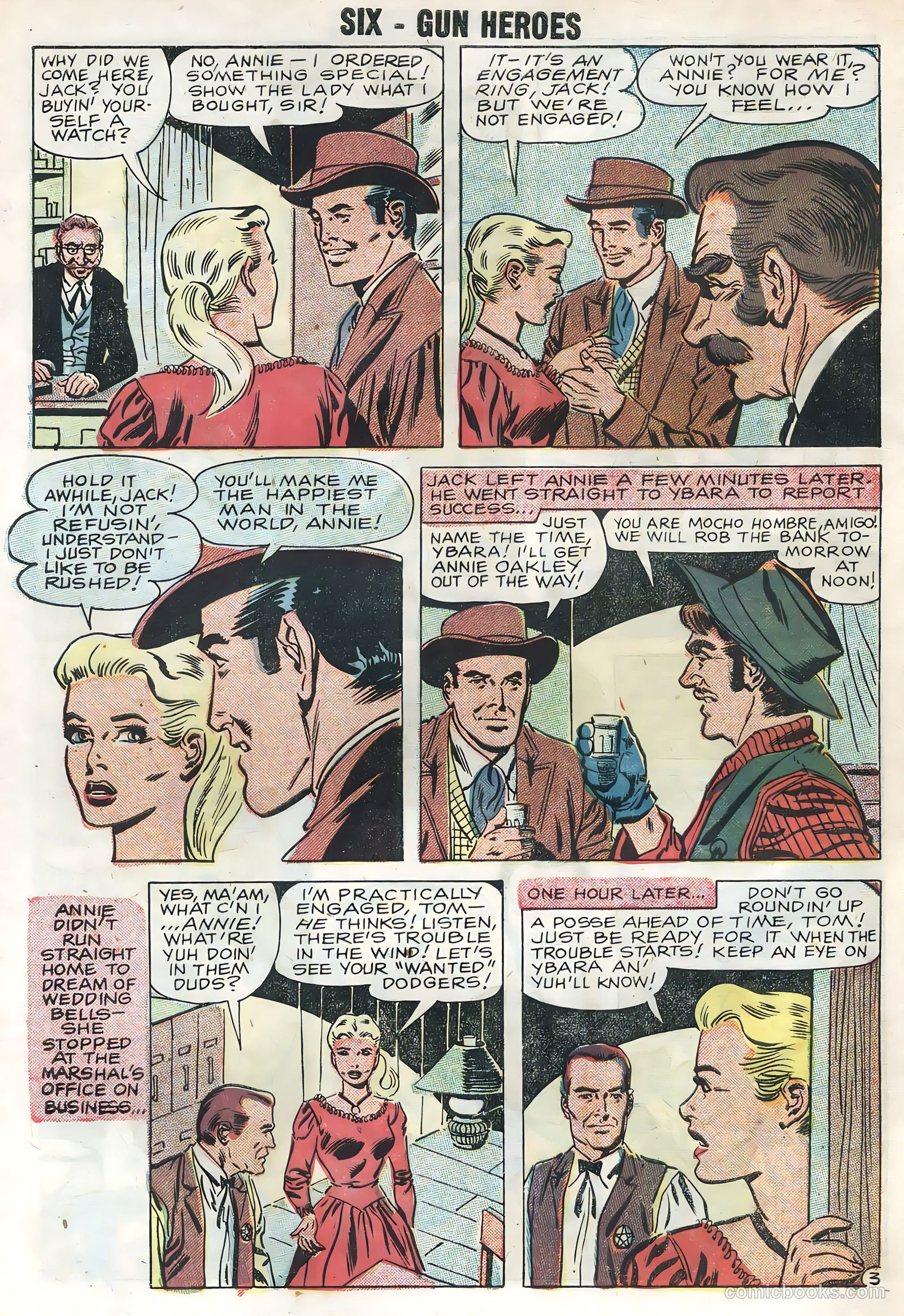 Six-Gun Heroes #49 (1958) — page 30 of 36