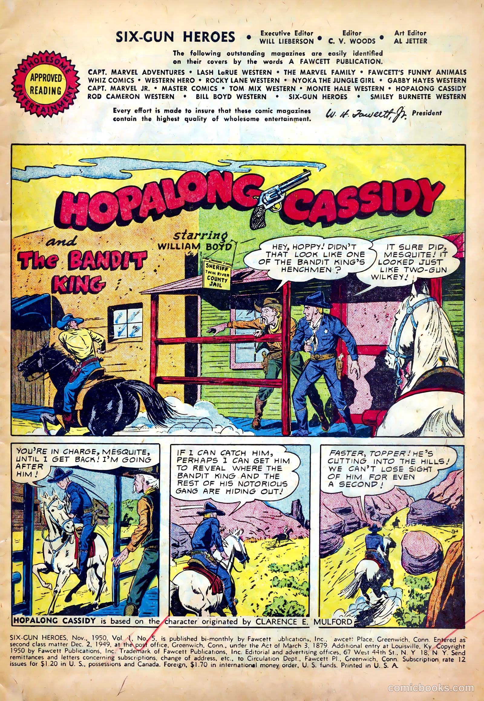 Six-Gun Heroes #5 (1949) — page 3 of 36