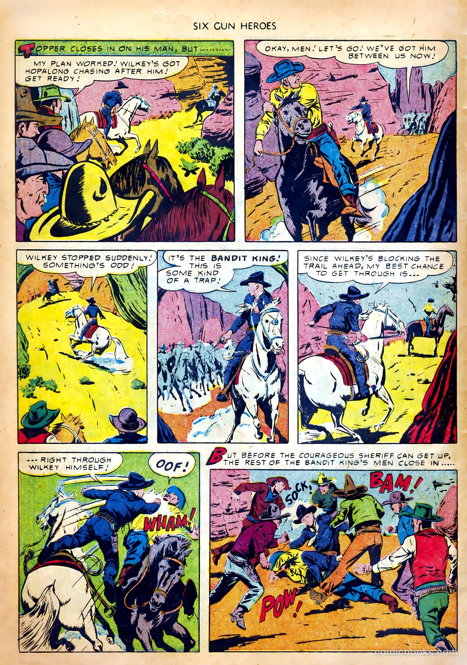 Six-Gun Heroes #5 (1949) — page 4 of 36