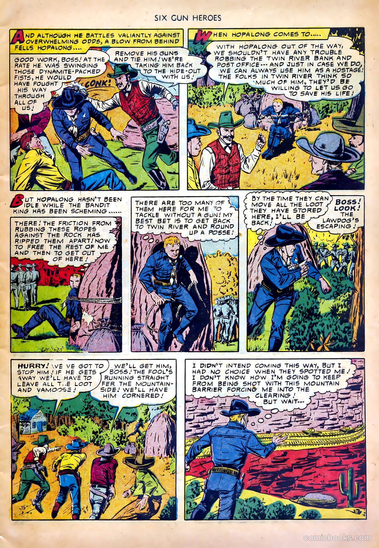 Six-Gun Heroes #5 (1949) — page 5 of 36