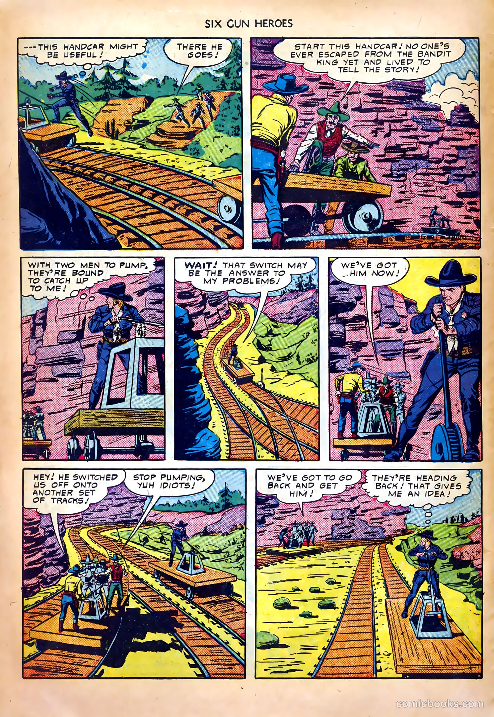 Six-Gun Heroes #5 (1949) — page 6 of 36