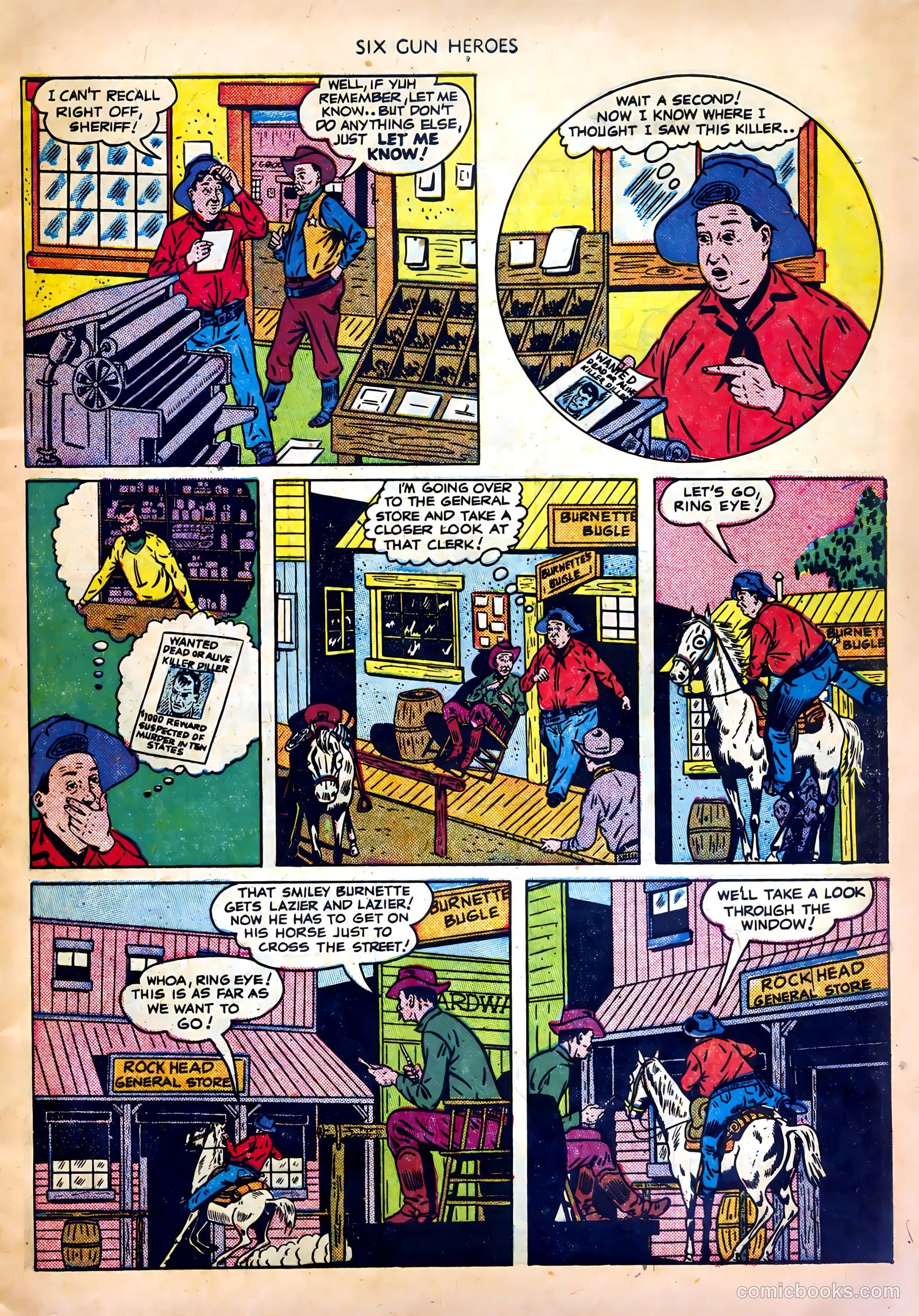 Six-Gun Heroes #5 (1949) — page 9 of 36