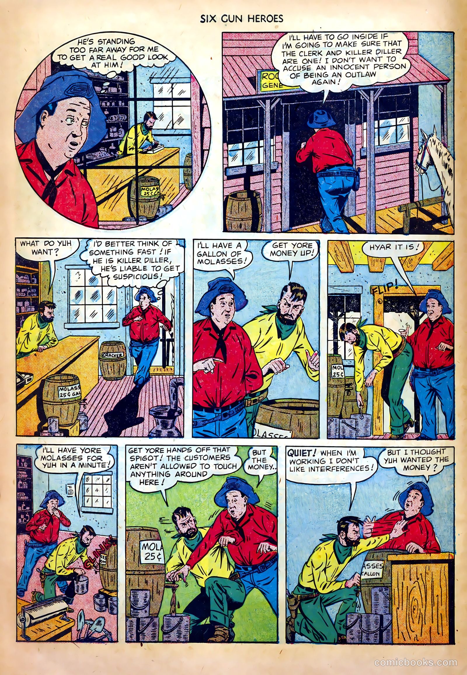 Six-Gun Heroes #5 (1949) — page 10 of 36