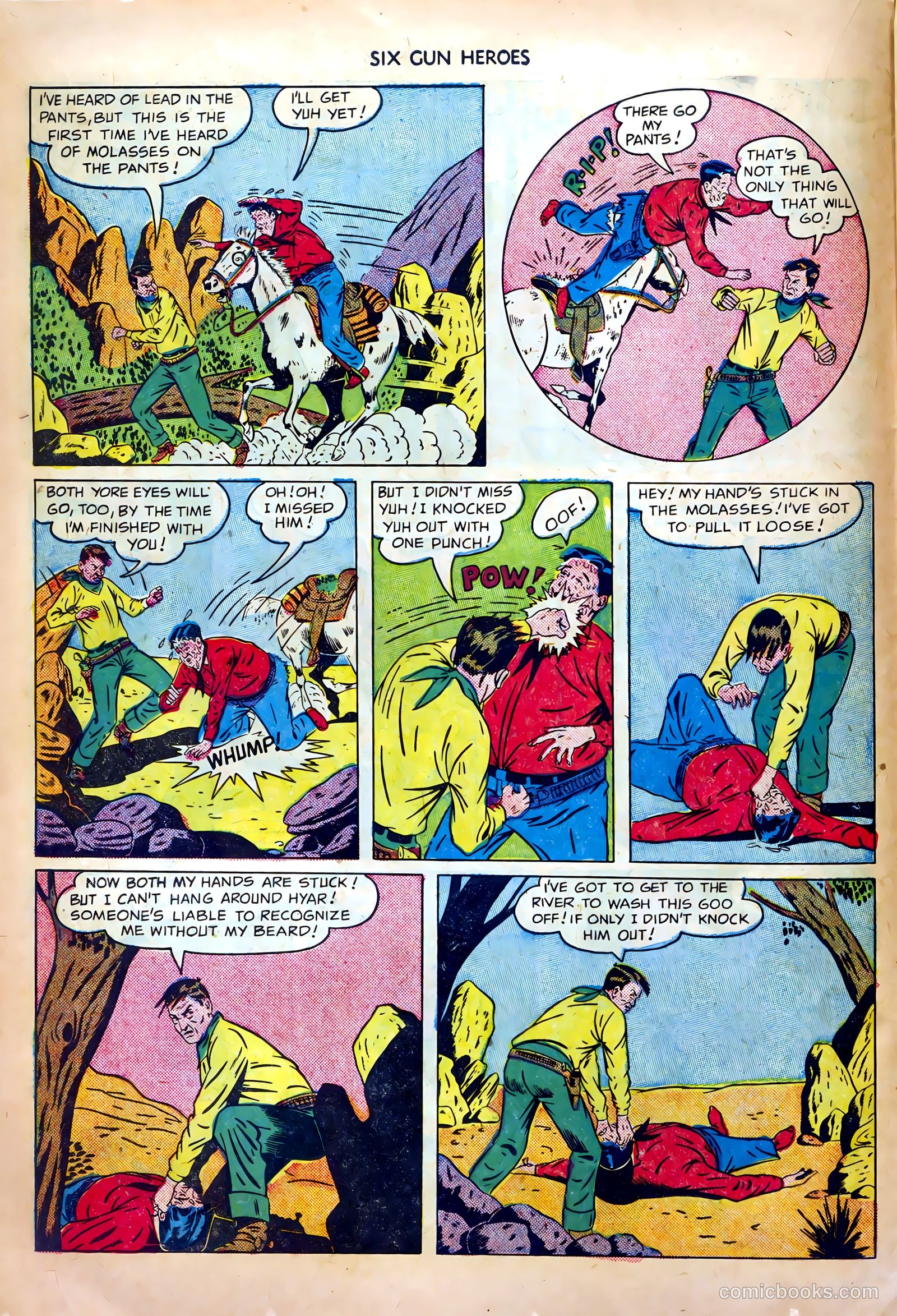 Six-Gun Heroes #5 (1949) — page 14 of 36