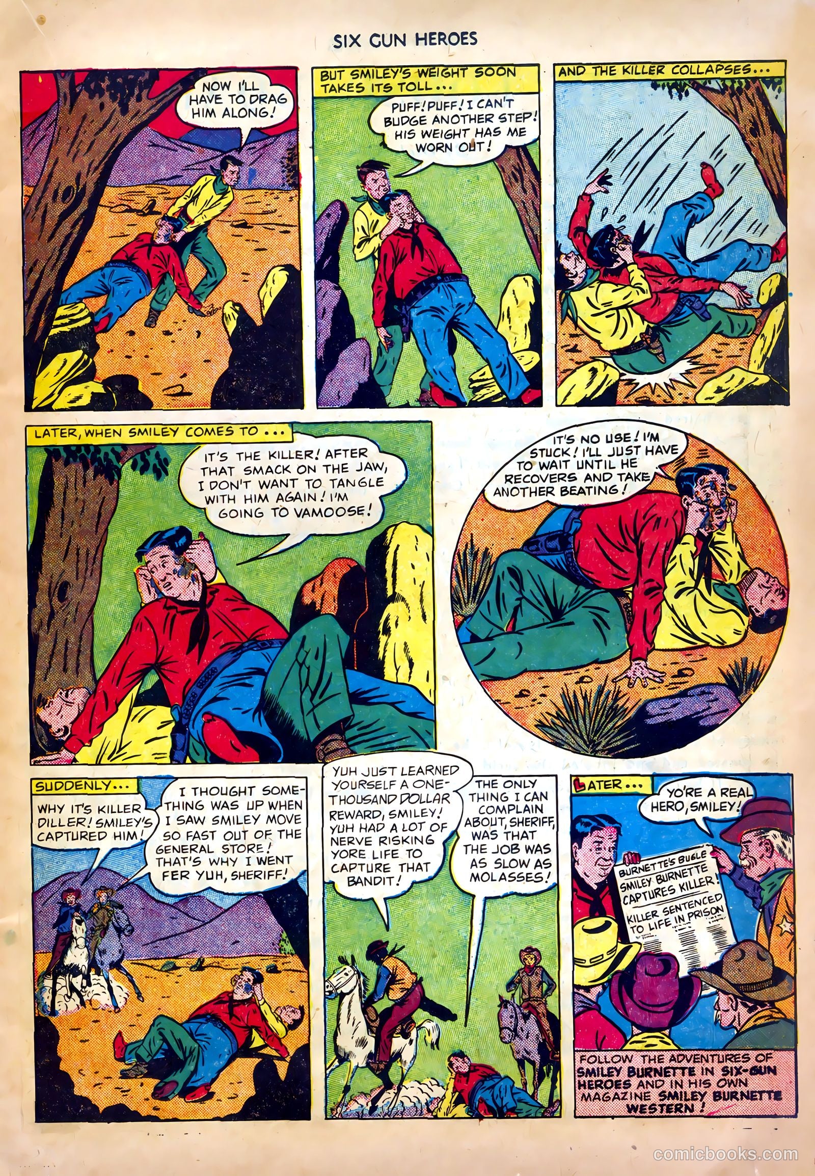 Six-Gun Heroes #5 (1949) — page 15 of 36