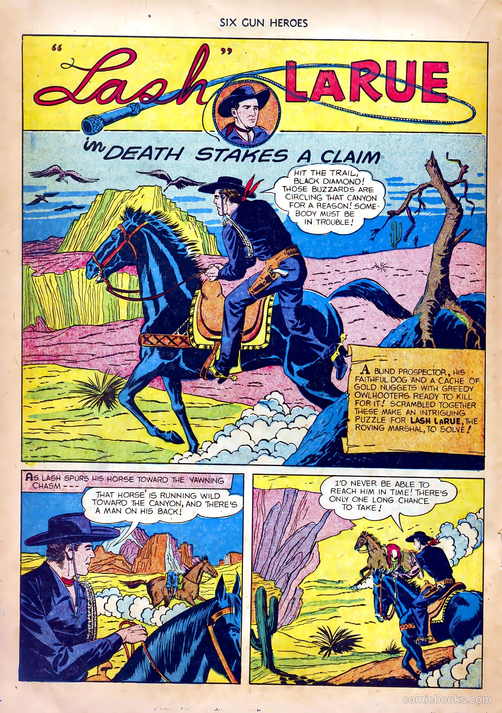 Six-Gun Heroes #5 (1949) — page 18 of 36