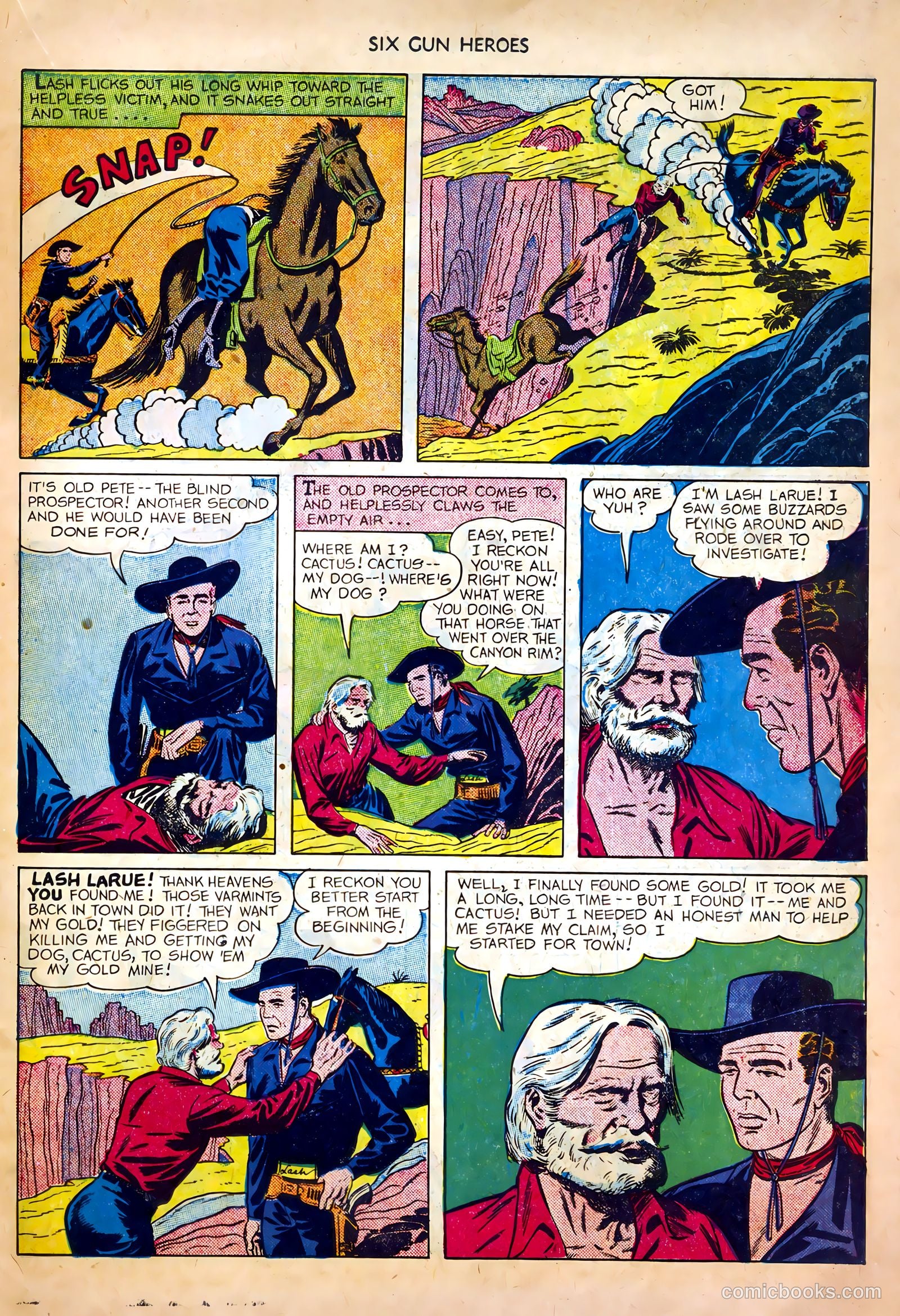 Six-Gun Heroes #5 (1949) — page 19 of 36