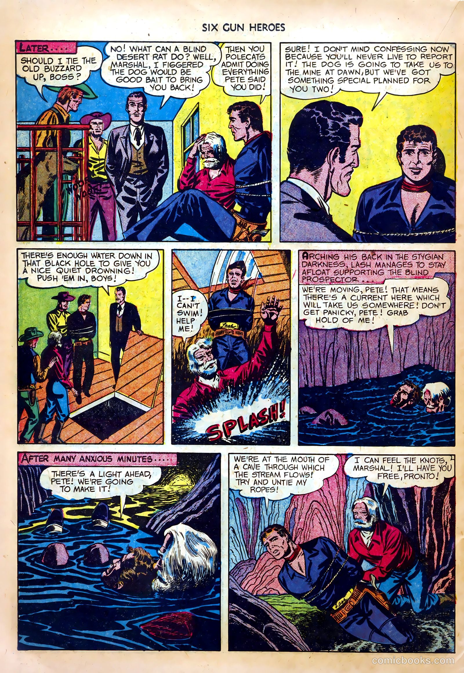 Six-Gun Heroes #5 (1949) — page 22 of 36