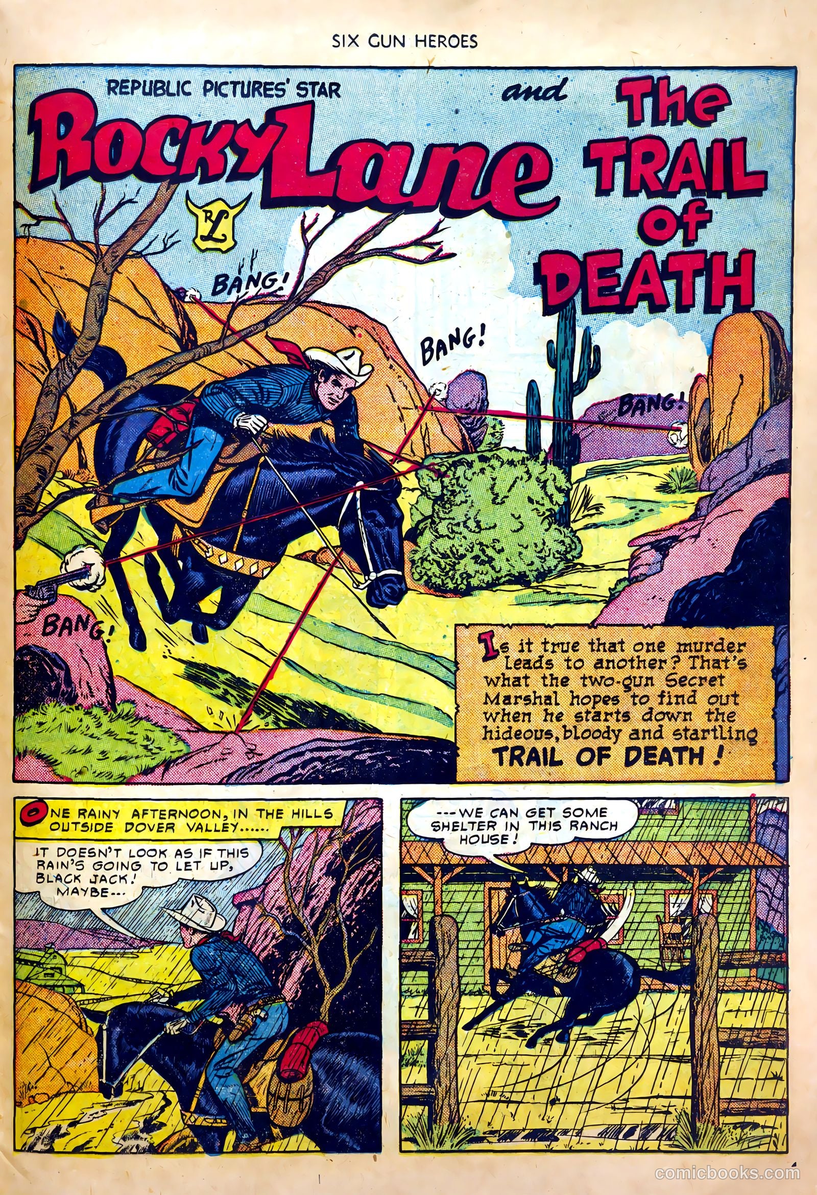 Six-Gun Heroes #5 (1949) — page 25 of 36