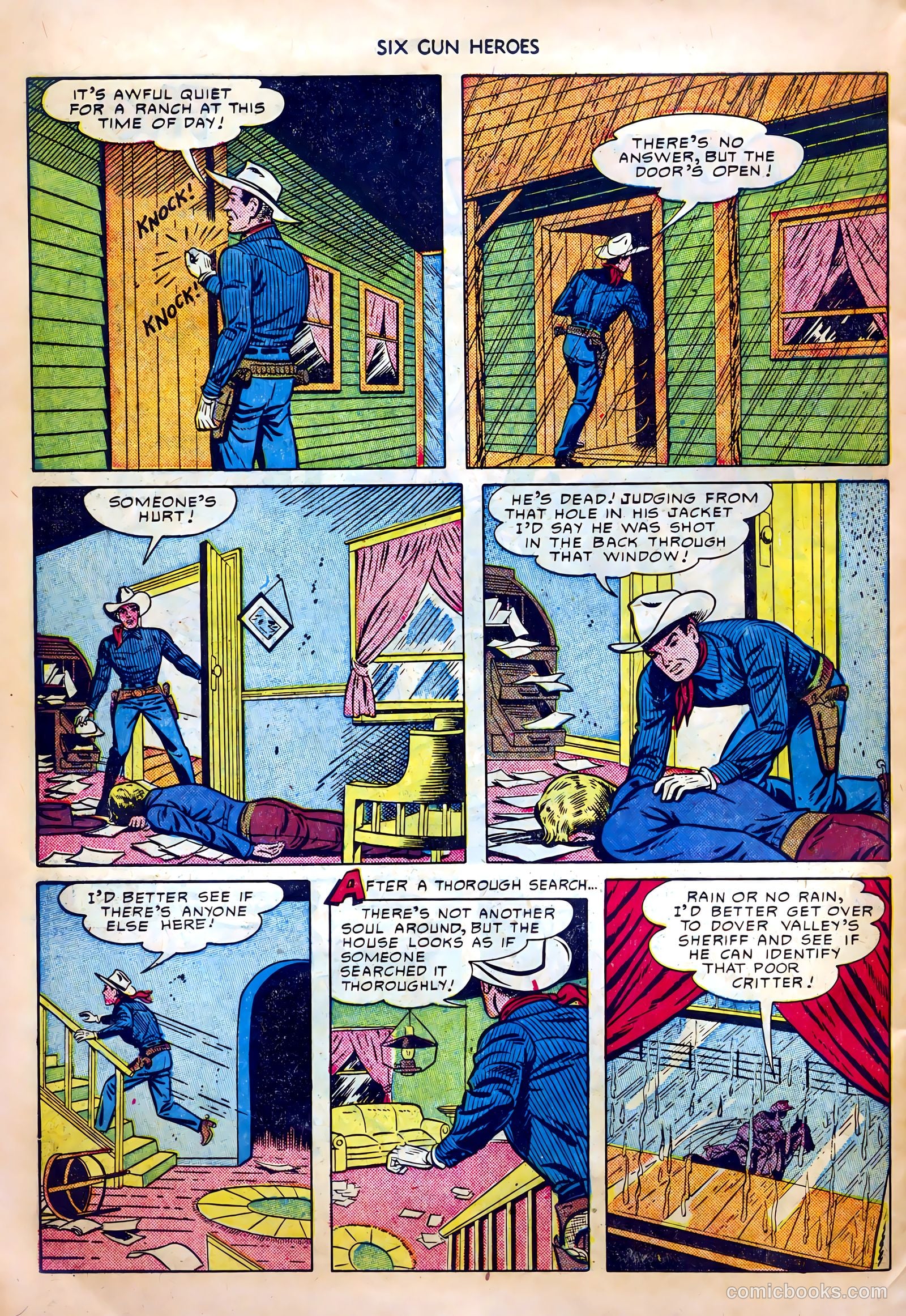 Six-Gun Heroes #5 (1949) — page 26 of 36