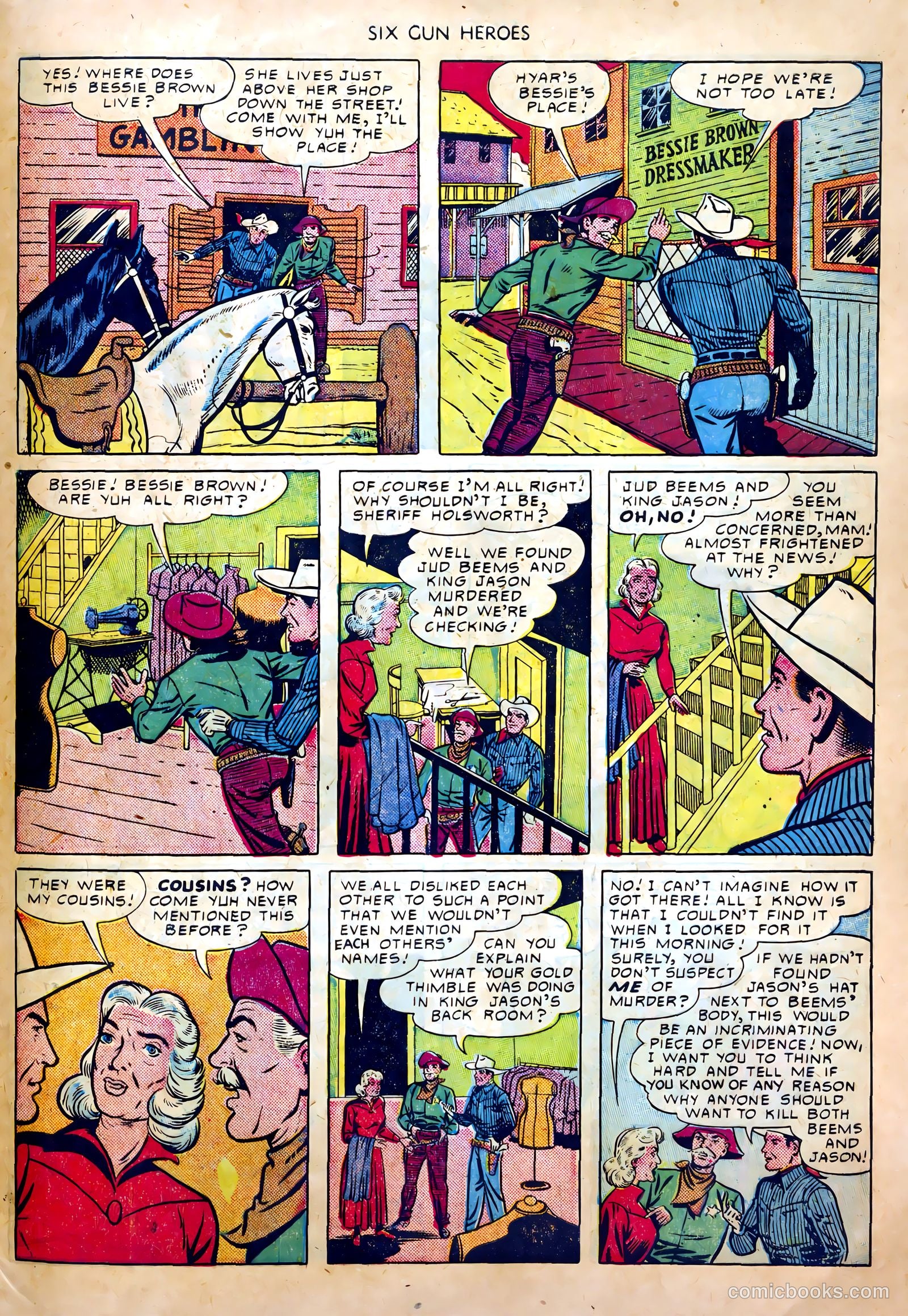 Six-Gun Heroes #5 (1949) — page 29 of 36