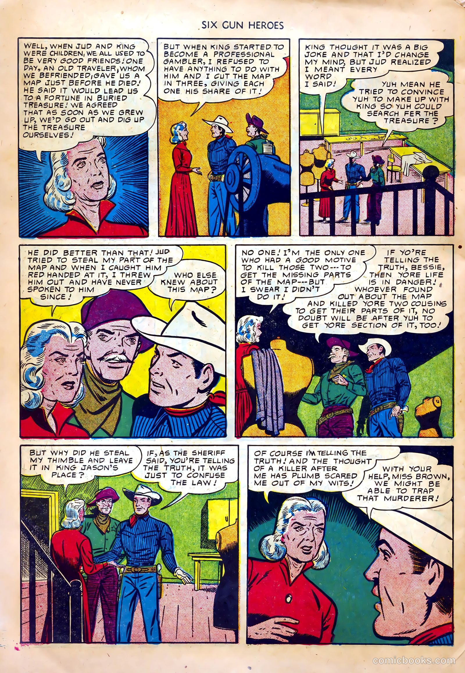 Six-Gun Heroes #5 (1949) — page 30 of 36