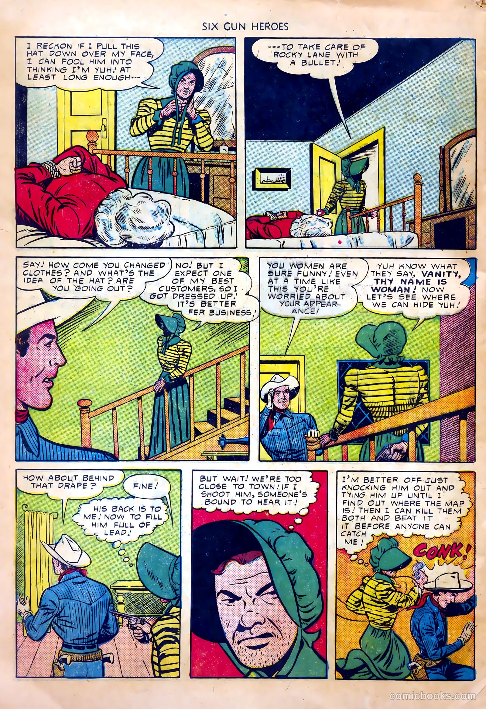 Six-Gun Heroes #5 (1949) — page 32 of 36