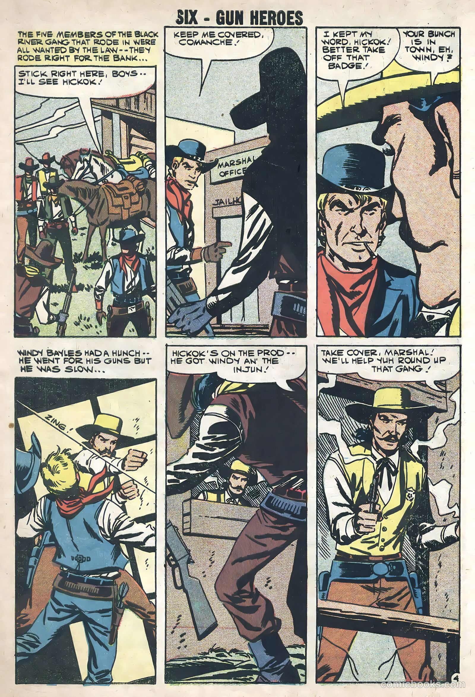 Six-Gun Heroes #50 (1959) — page 7 of 35