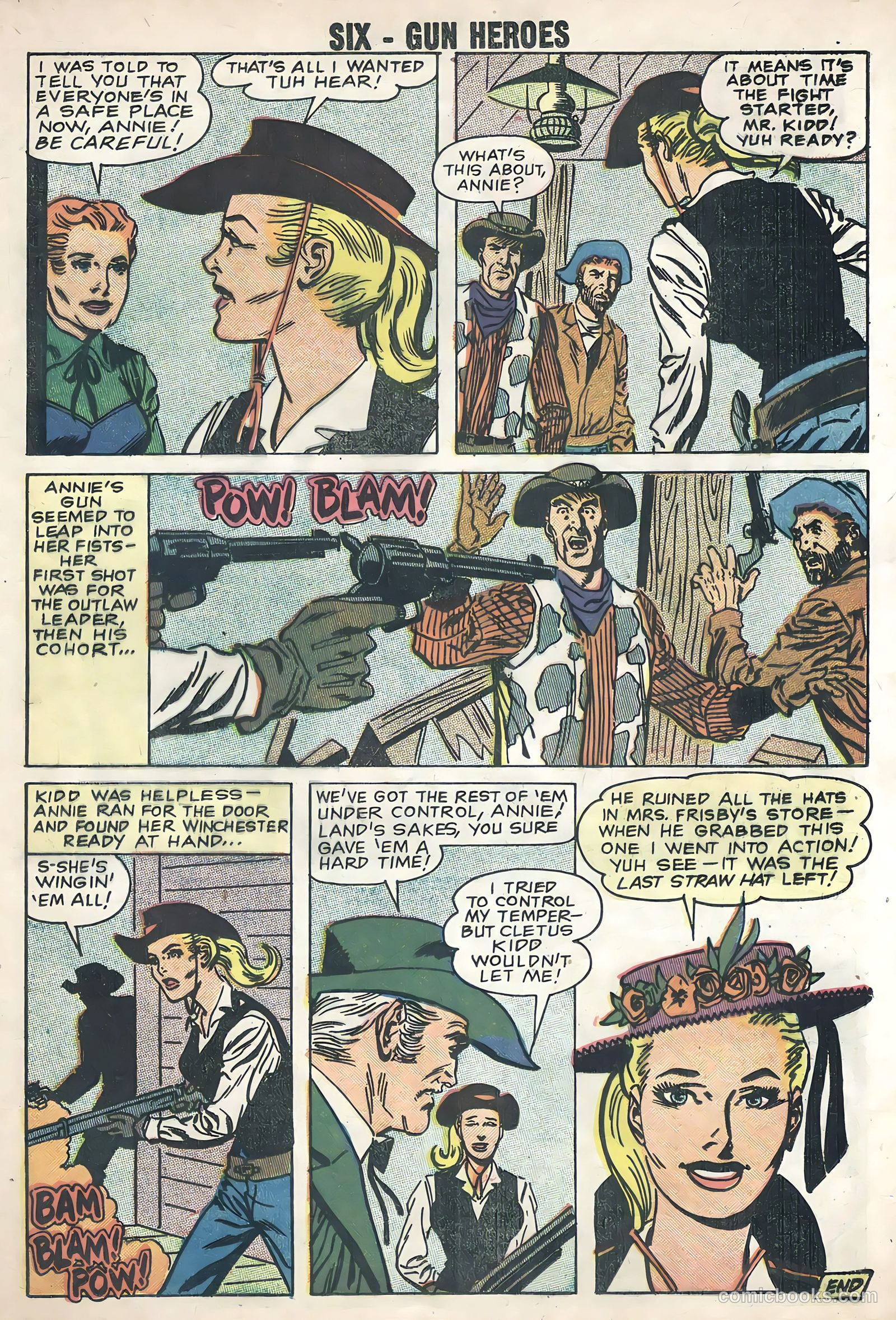 Six-Gun Heroes #50 (1959) — page 16 of 35