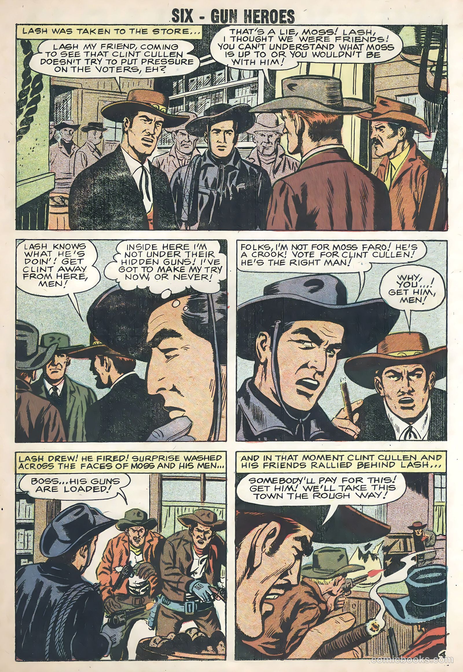 Six-Gun Heroes #50 (1959) — page 20 of 35