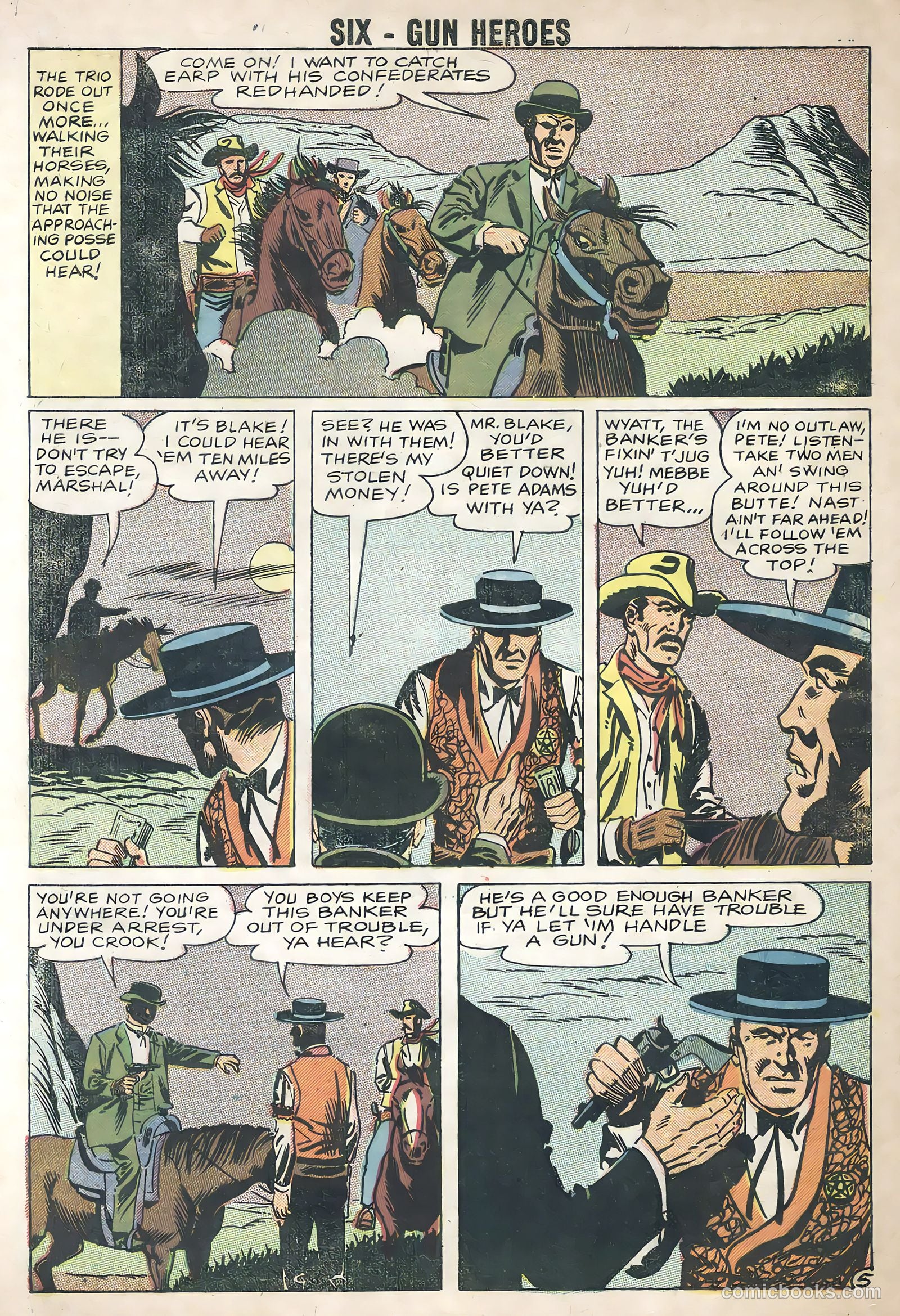Six-Gun Heroes #50 (1959) — page 31 of 35